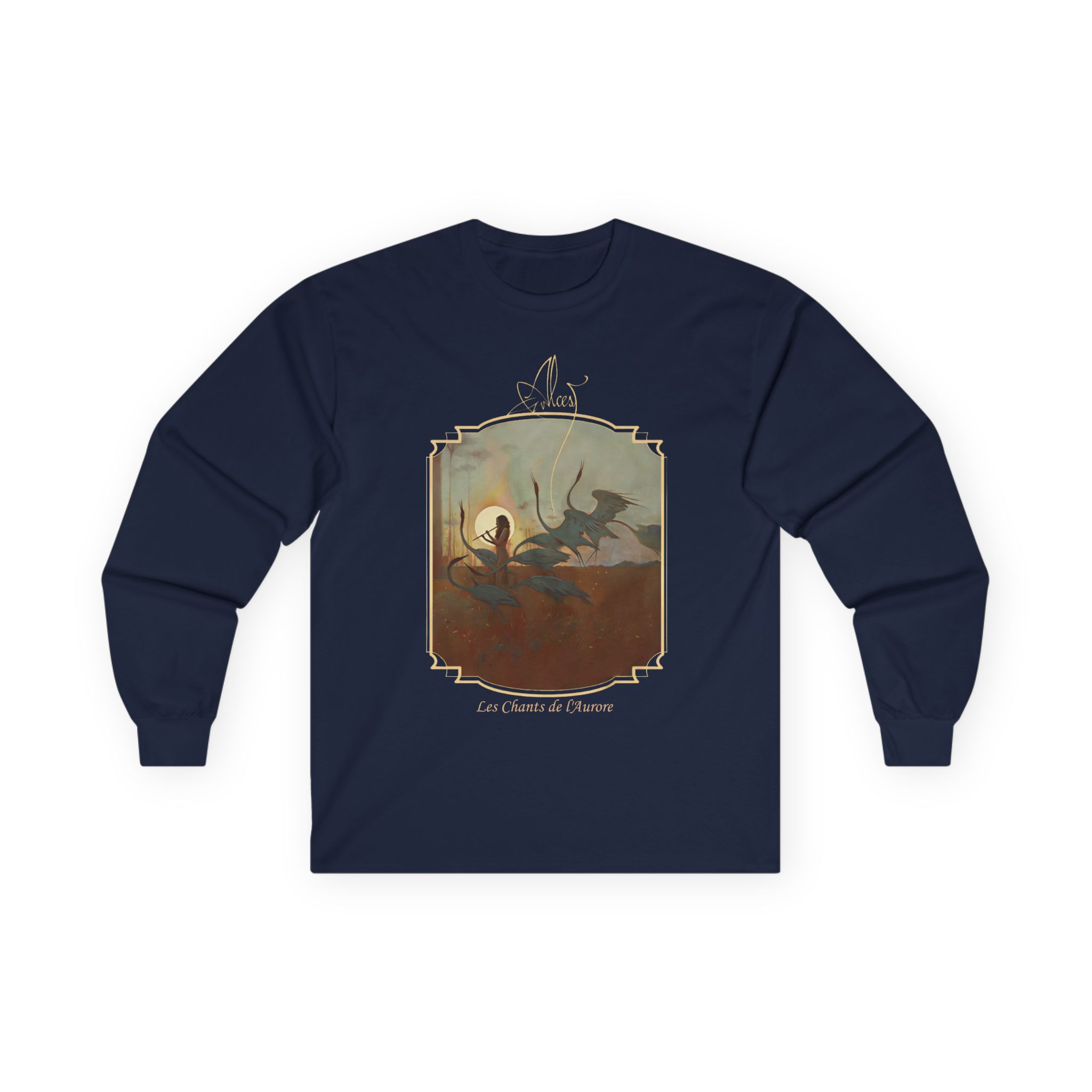 Alcest Les Chants De L'aurore North American Tour 2025 Unisex Ultra Cotton Long Sleeve Tee