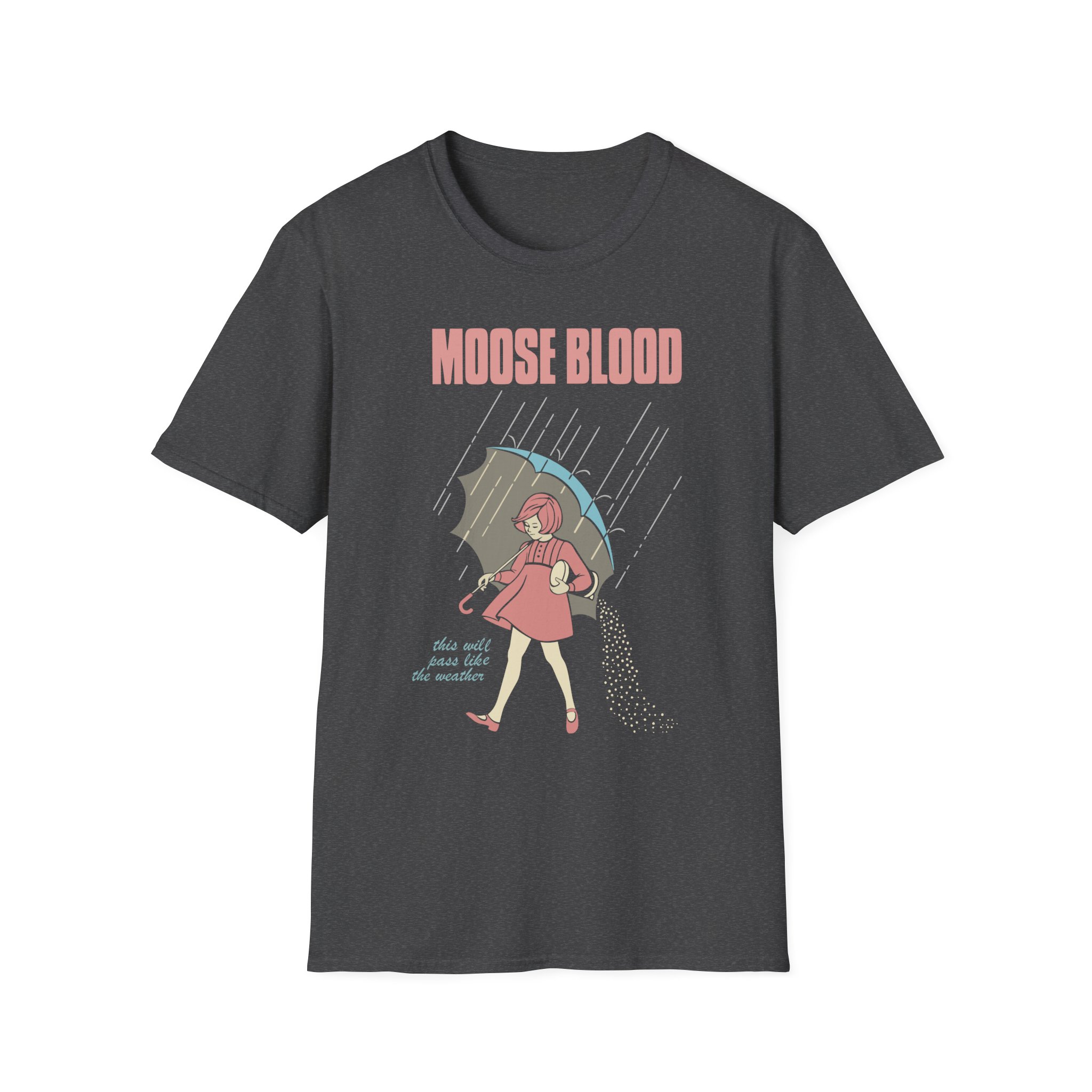 Moose Blood Emo Pop Punk Band Unisex Softstyle T-Shirt
