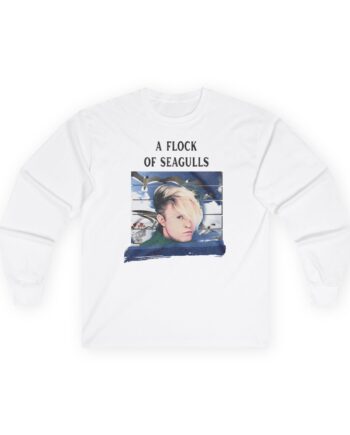 A Flock of Seagulls Birds in Flight Unisex Ultra Cotton Long Sleeve Tee