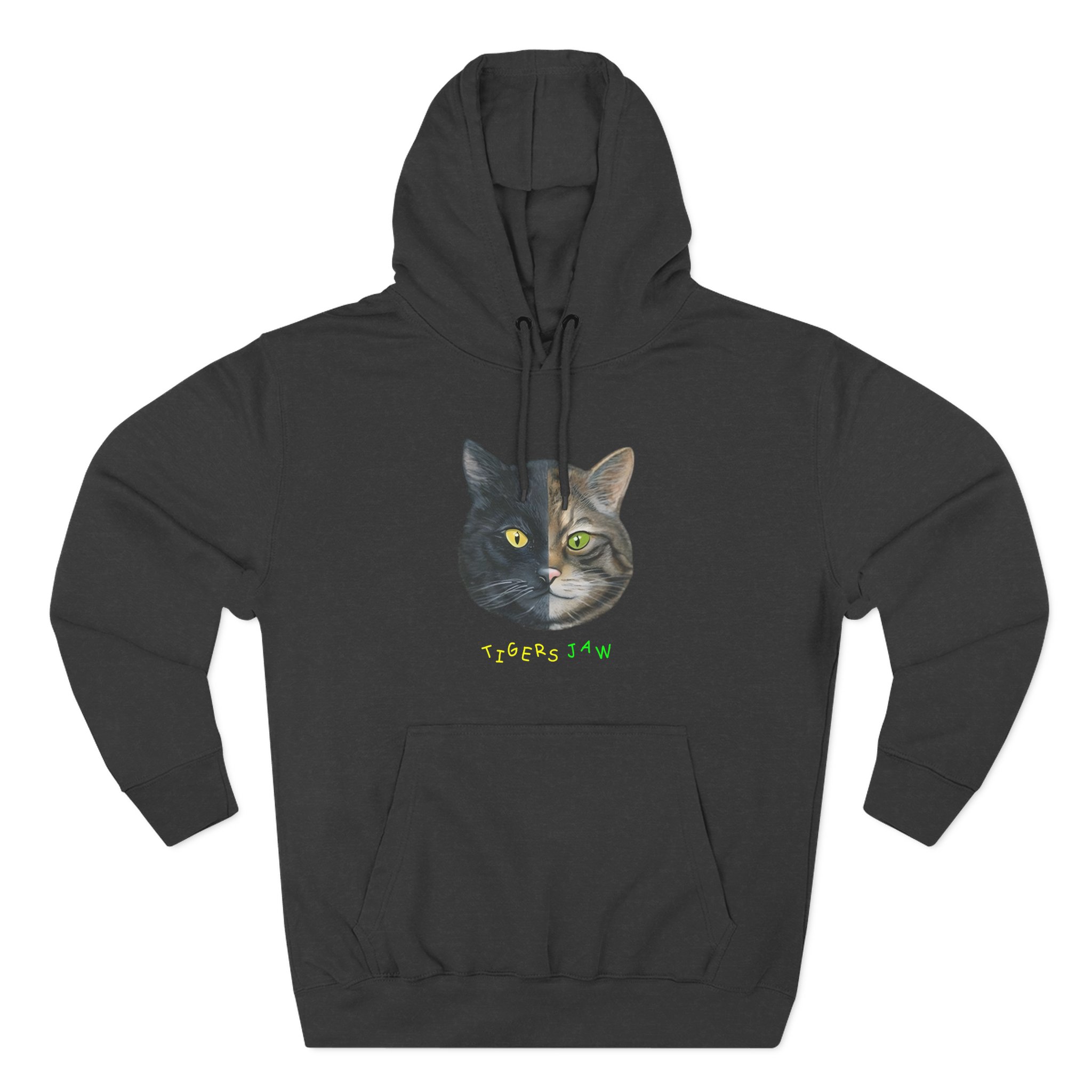 Tigers Jaw Cat Three-Panel Fleece Hoodie