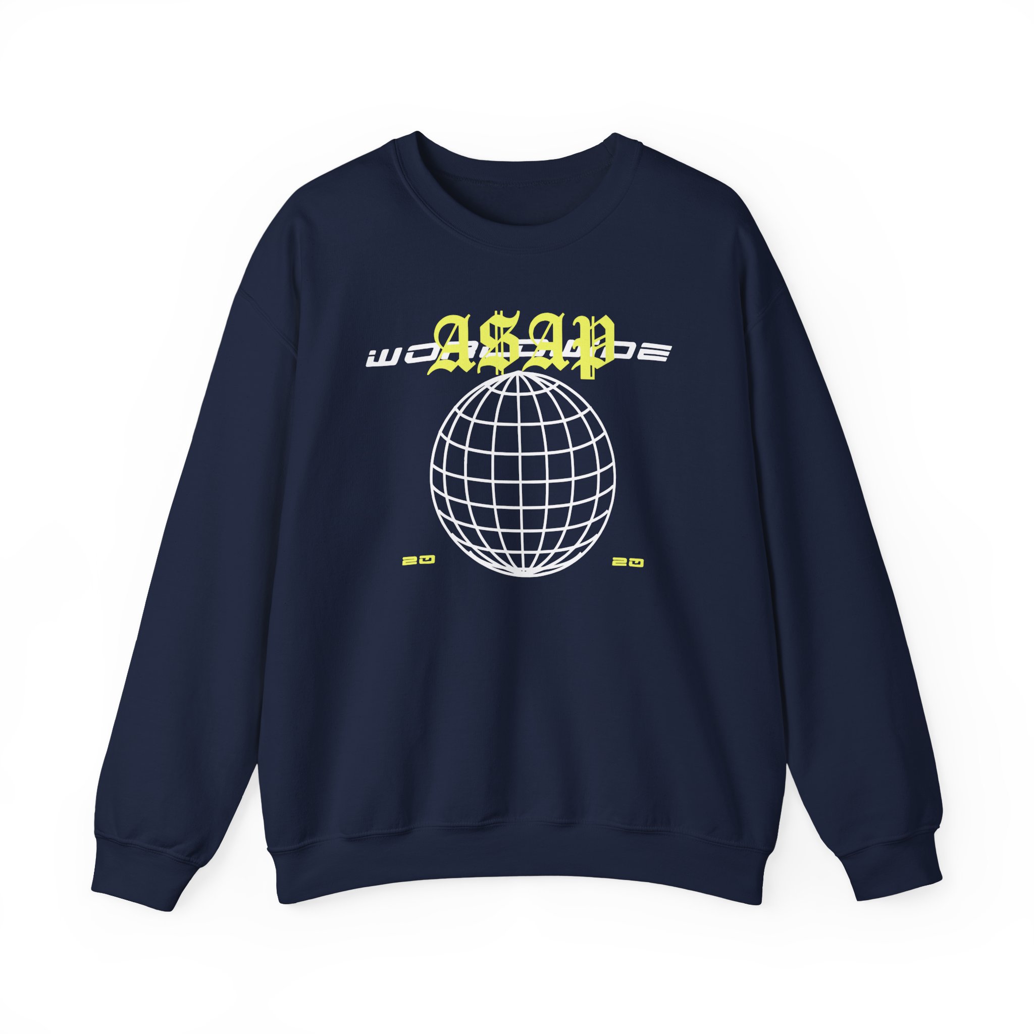 Asap Mob Worldwide Unisex Heavy Blendâ„¢ Crewneck Sweatshirt