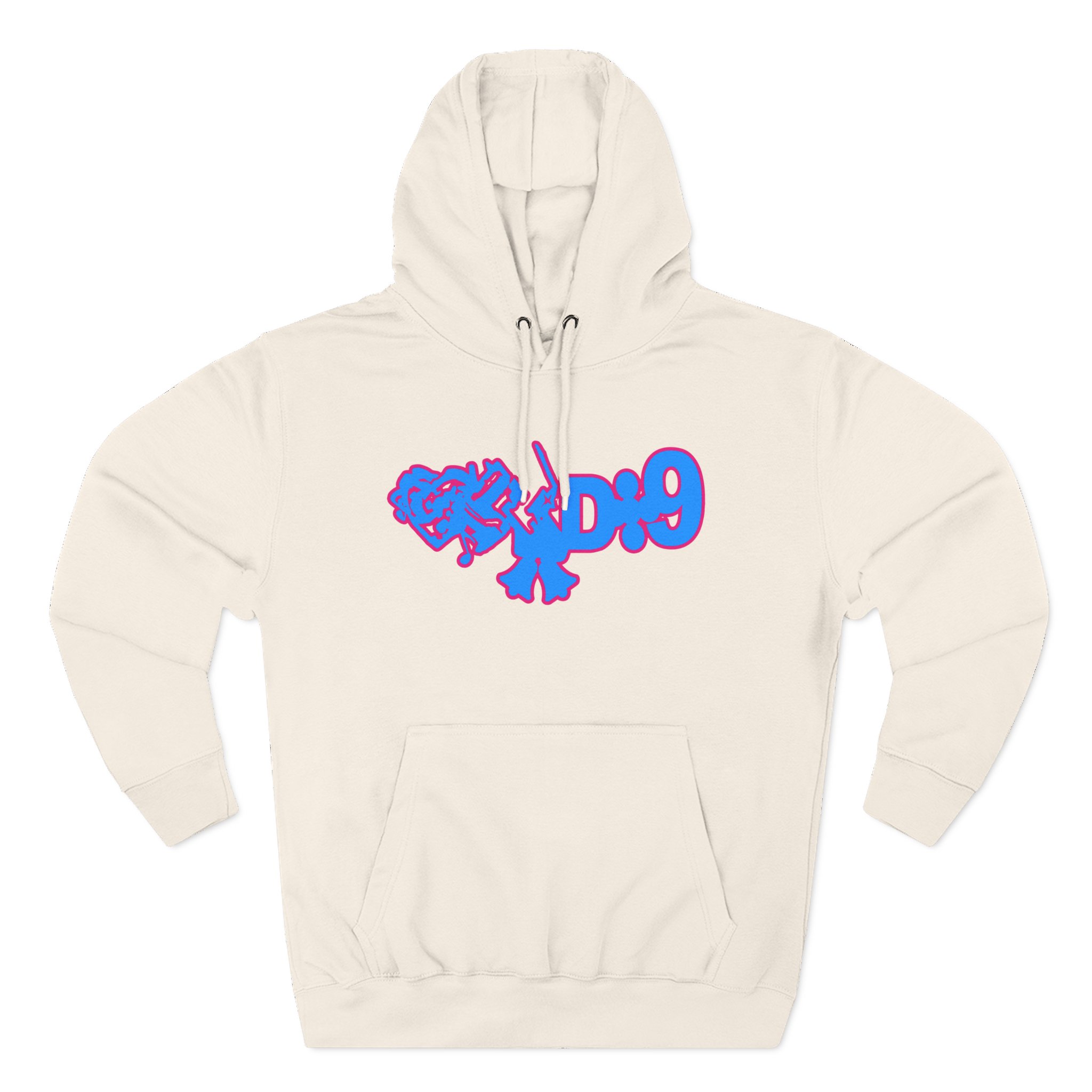 D9_BLADEE Glory Bells Three-Panel Fleece Hoodie