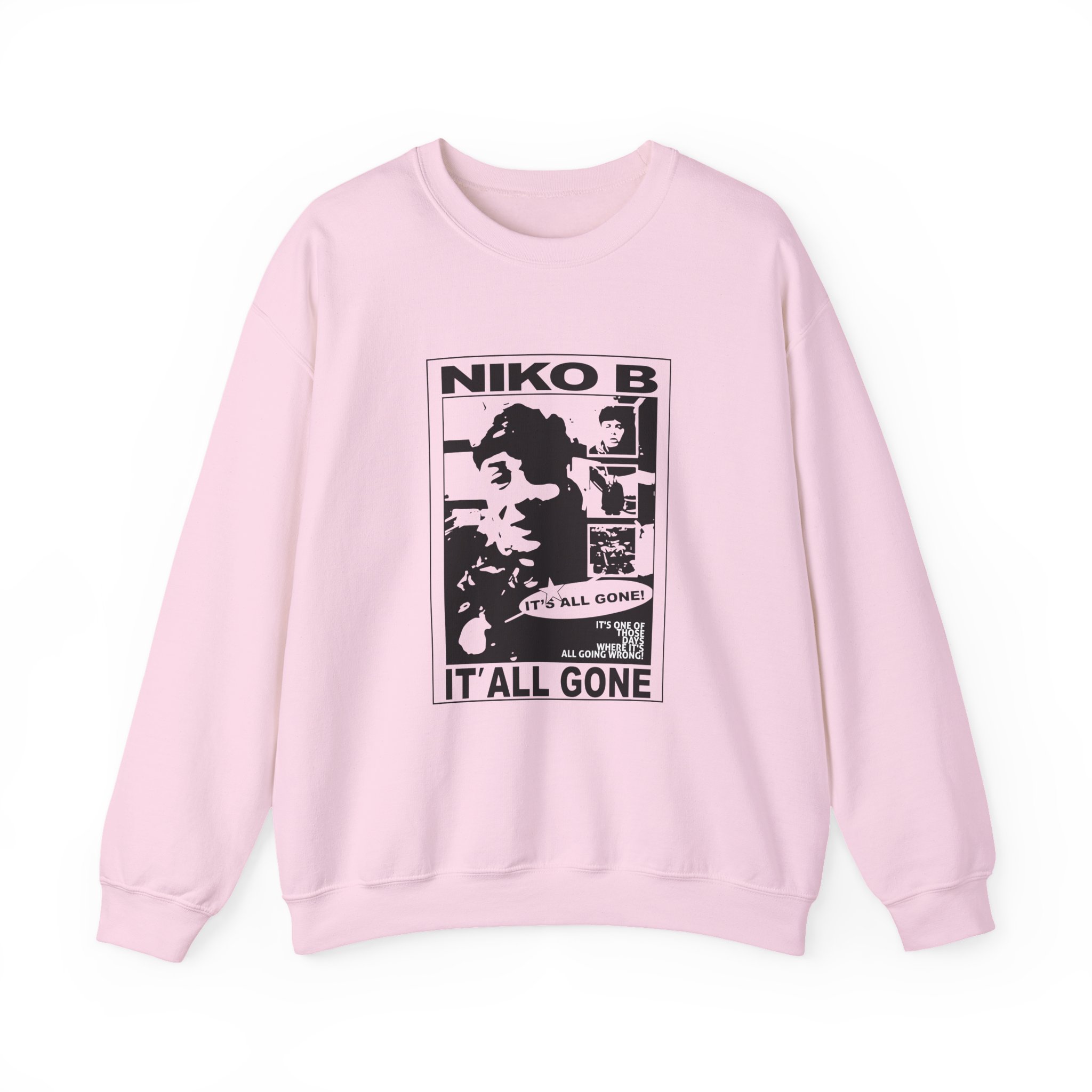 Niko B Its All Gone Unisex Heavy Blend Crewneck Sweatshirt