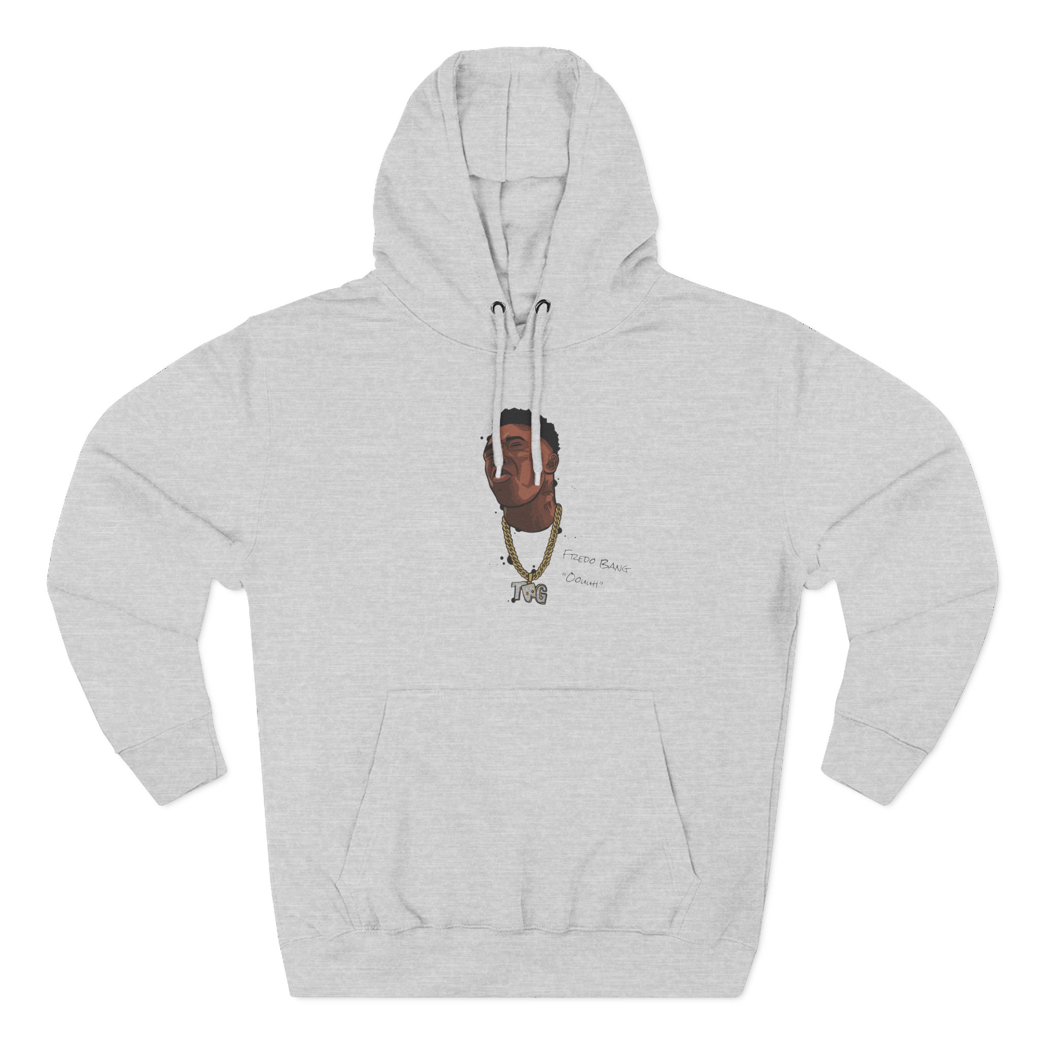 Fredo Bang Oouuh Three-Panel Fleece Hoodie