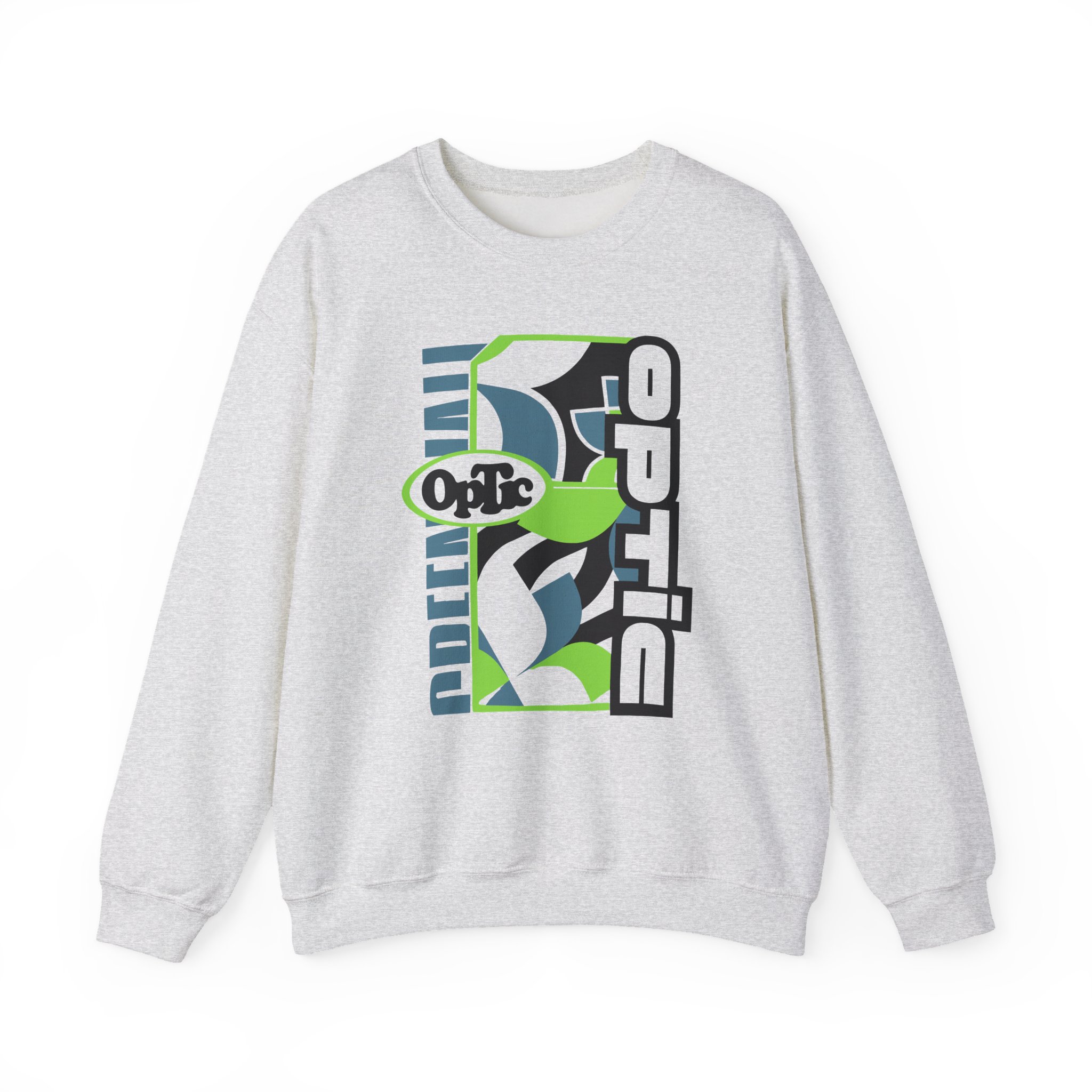Optic Texas Modern Flower Unisex Heavy Blendâ„¢ Crewneck Sweatshirt