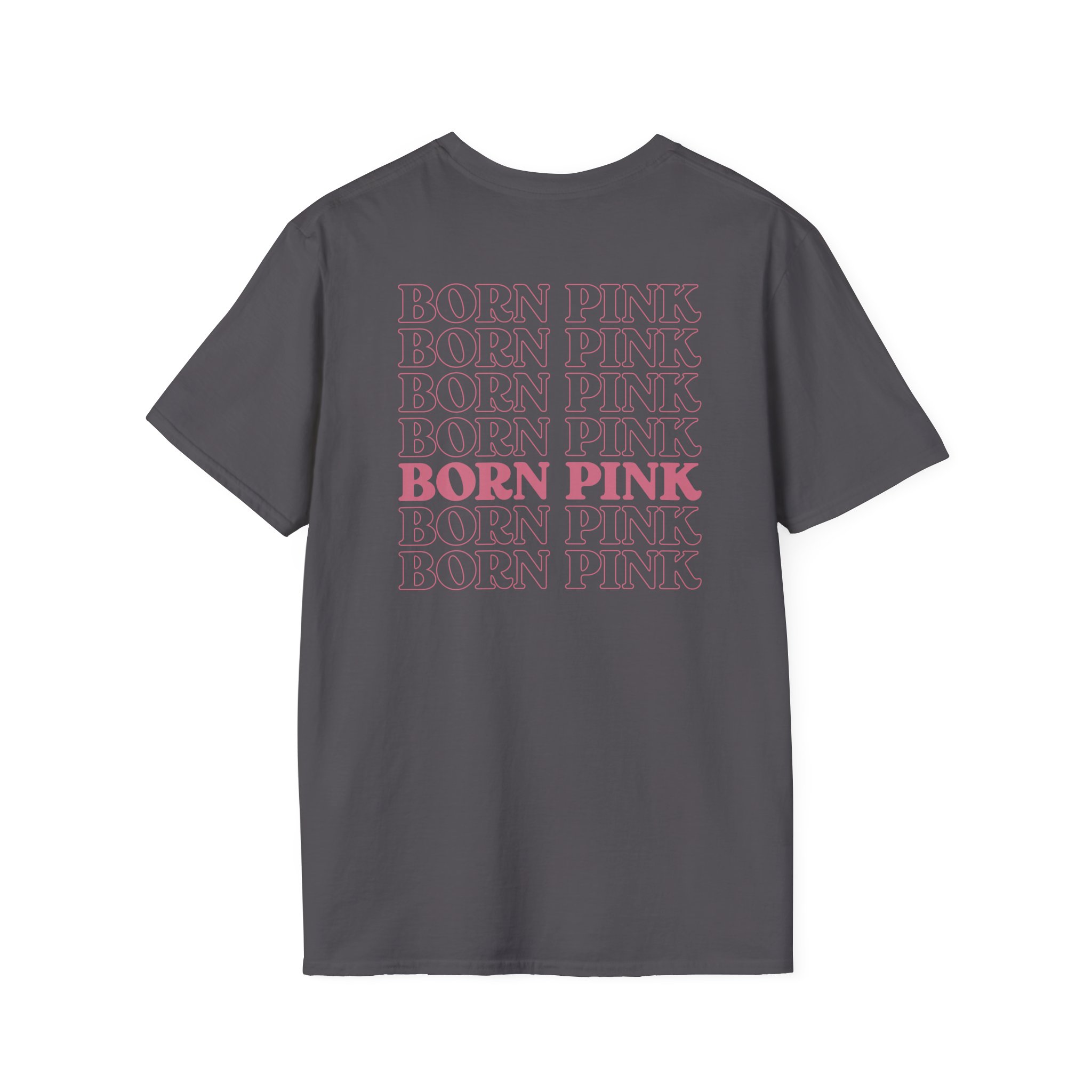 B Born Pink World Tour Unisex Softstyle T-Shirt