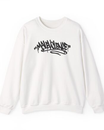 Malevolence Malev Graff Unisex Heavy Blend Crewneck Sweatshirt