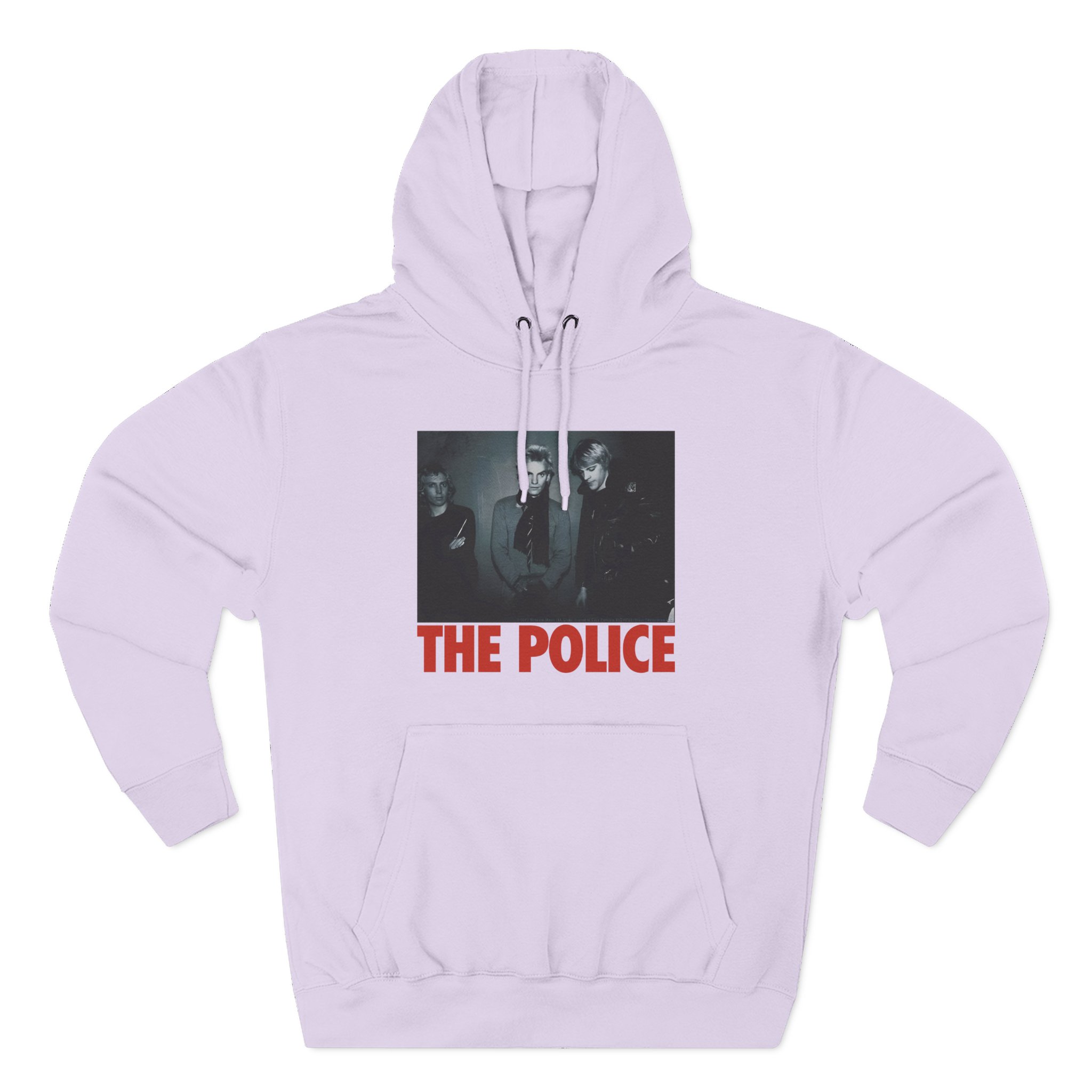 The Police Against the Wall Three-Panel Fleece Hoodie
