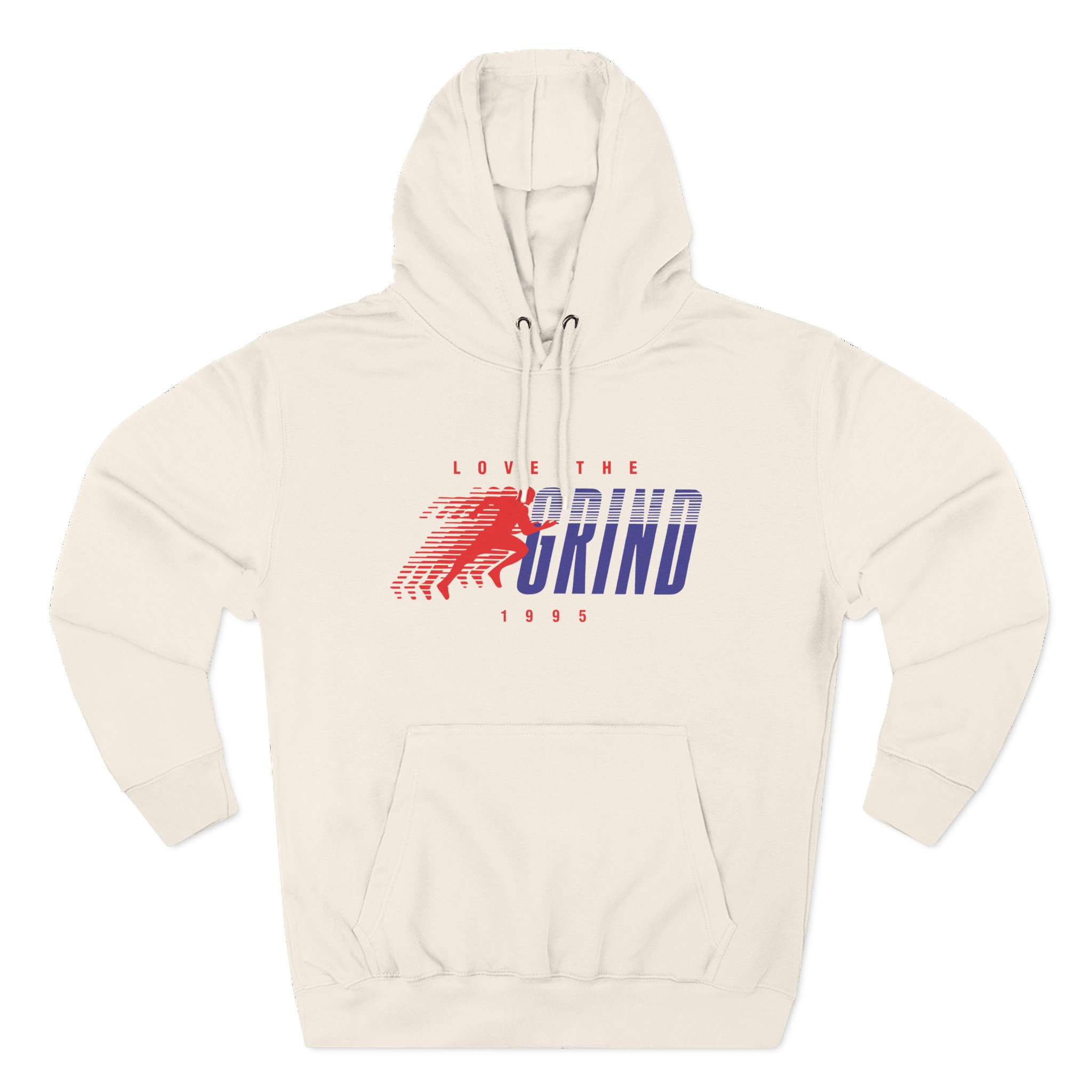 Phily Bowden Love the Grind 1995 Three-panel Fleece Hoodie