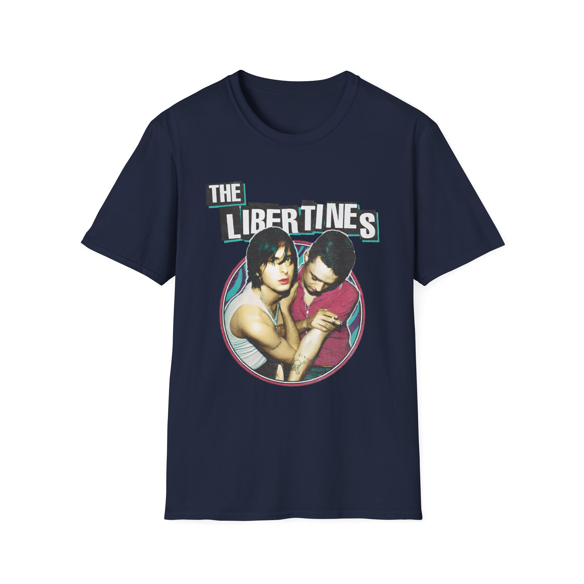 The Libertines Circle Unisex Softstyle T-Shirt