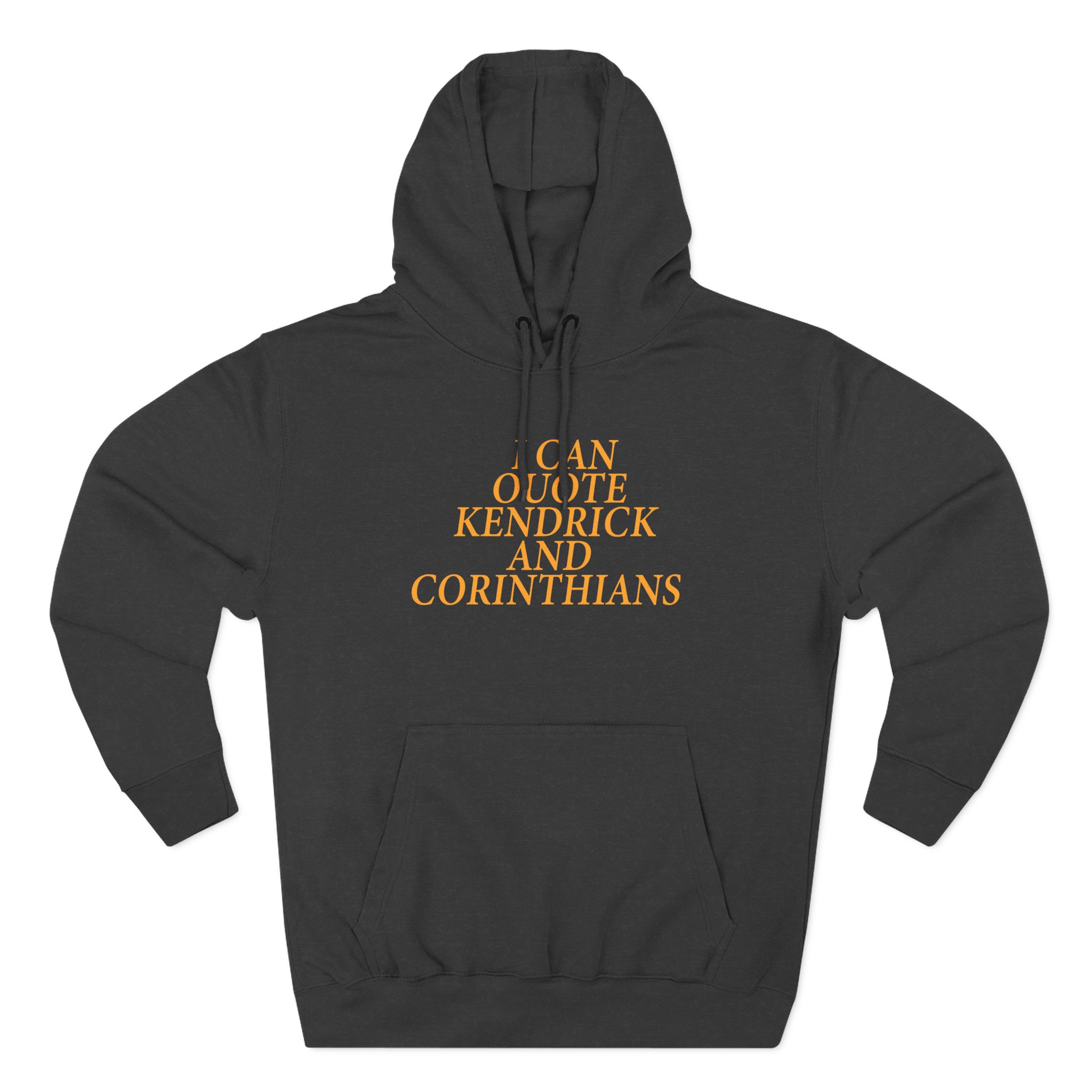 Lecrae Kendrick and Corinthians Three-Panel Fleece Hoodie