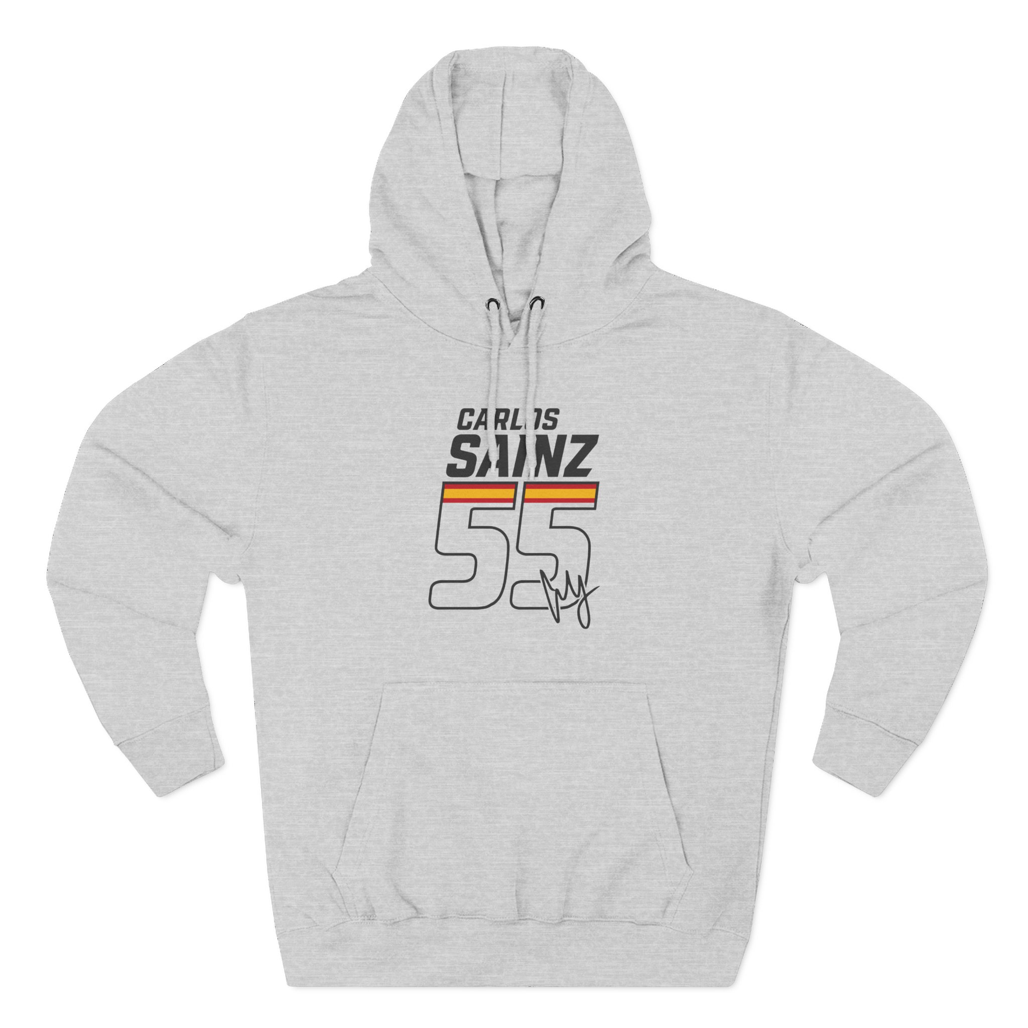 Carlos Sainz 55 Three-Panel Fleece Hoodie
