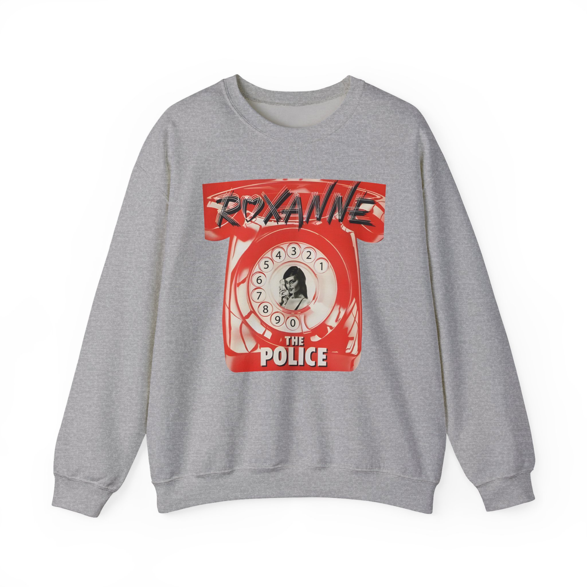 The Police Roxanne Phone Unisex Heavy Blendâ„¢ Crewneck Sweatshirt