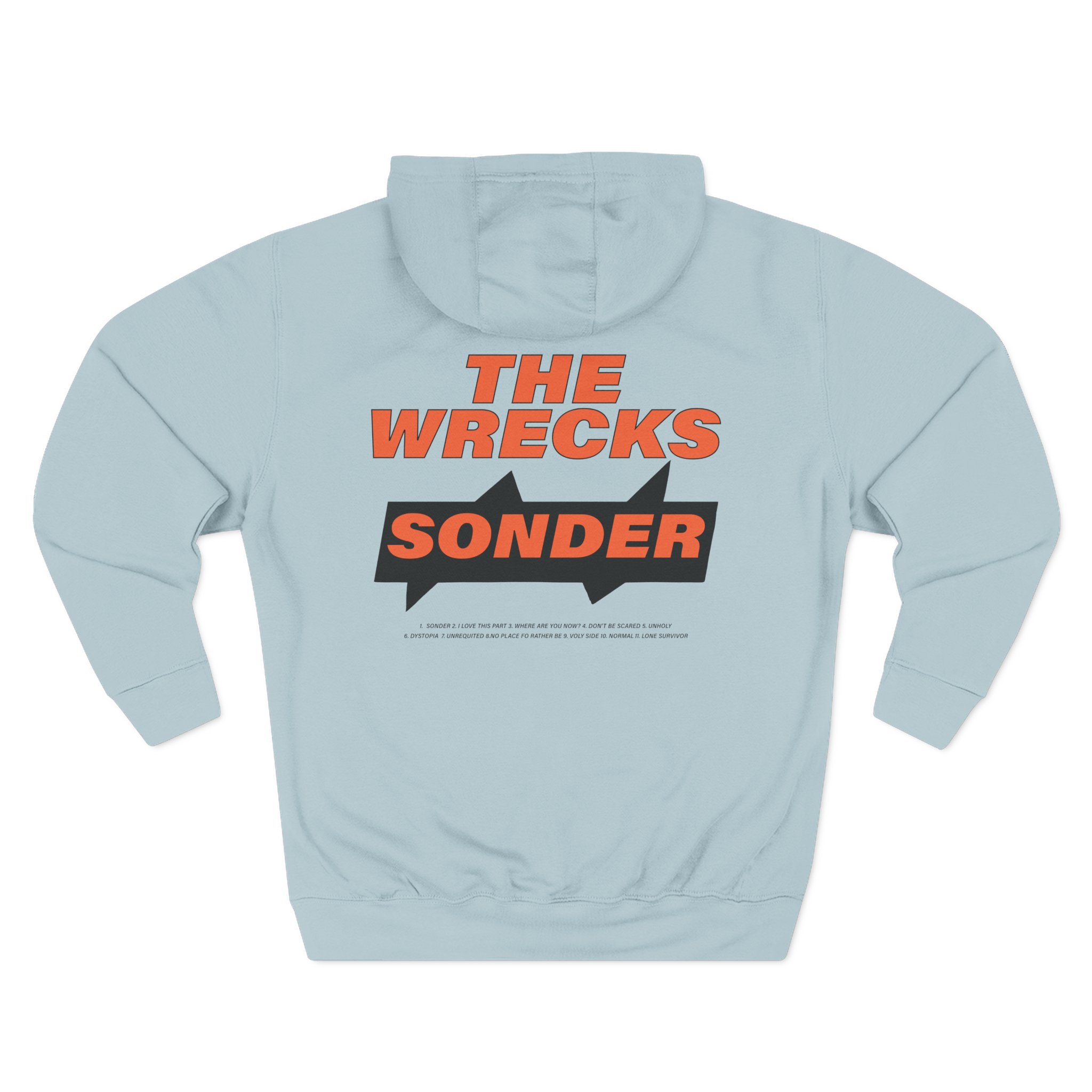 The Wrecks Sonder Three-Panel Fleece Hoodie
