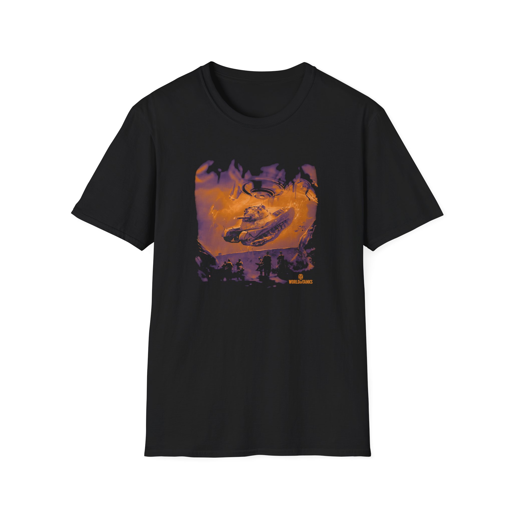 World of Tank Wot Halloween Unisex Softstyle T-Shirt