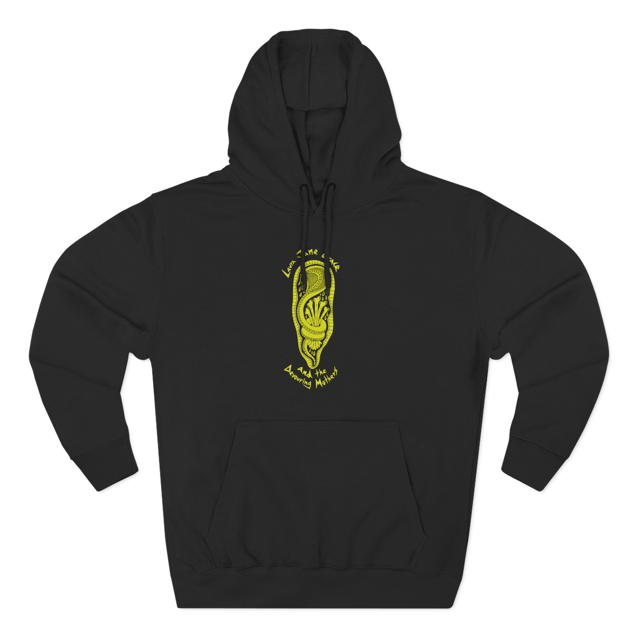 Laura Jane Grace Snake&bones Three-Panel Fleece Hoodie