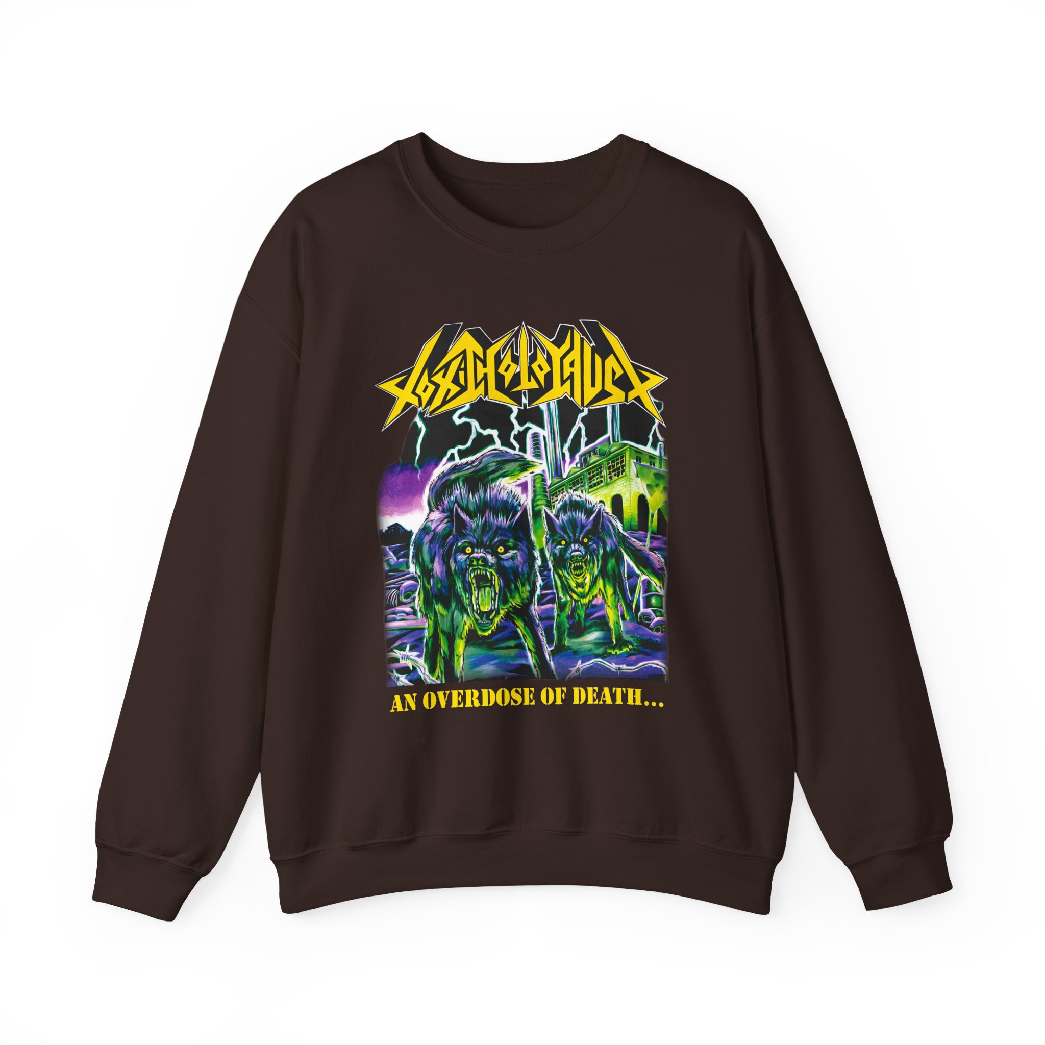 Toxic Holocaust Overdose Unisex Heavy Blendâ„¢ Crewneck Sweatshirt