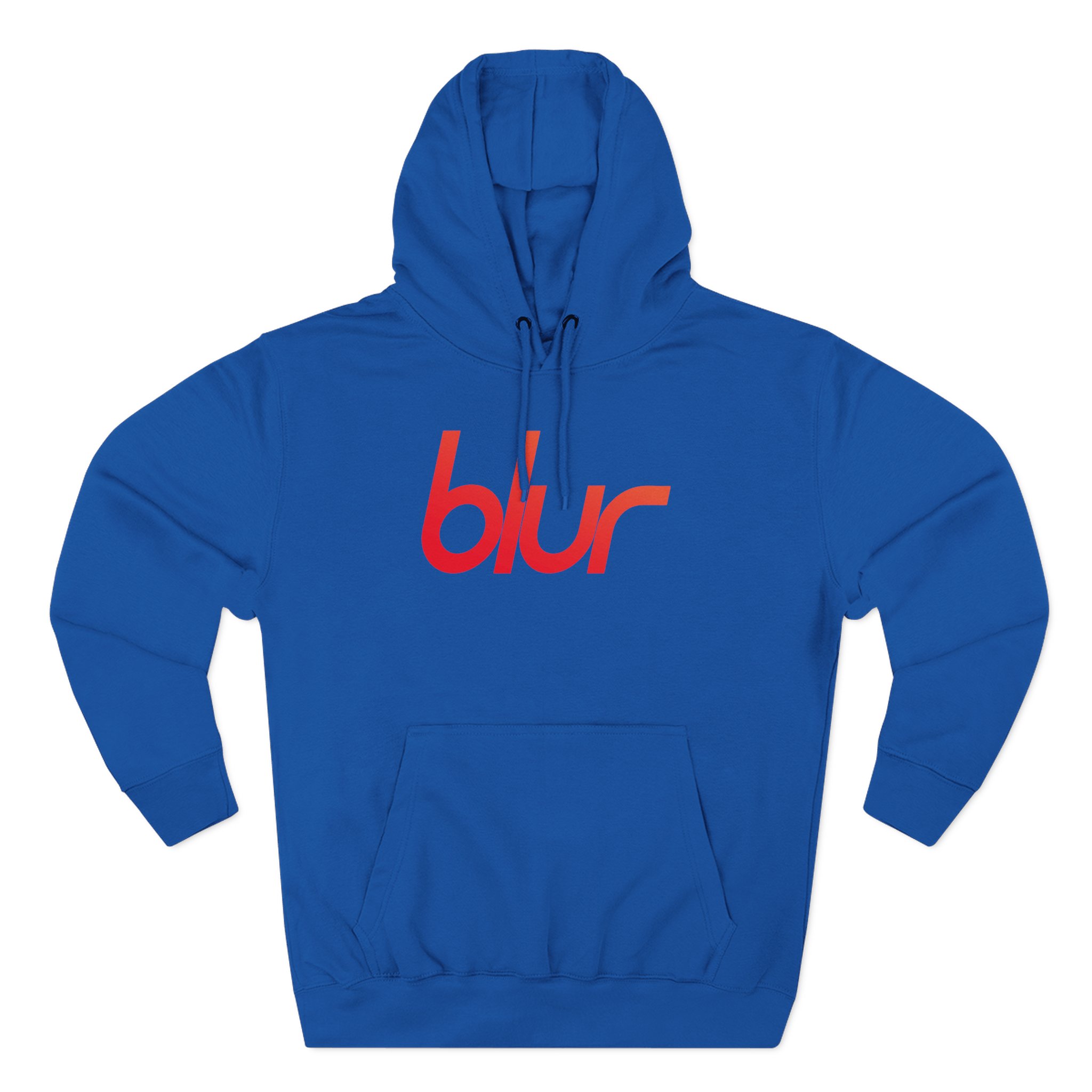Blur Three-Panel Fleece Hoodie