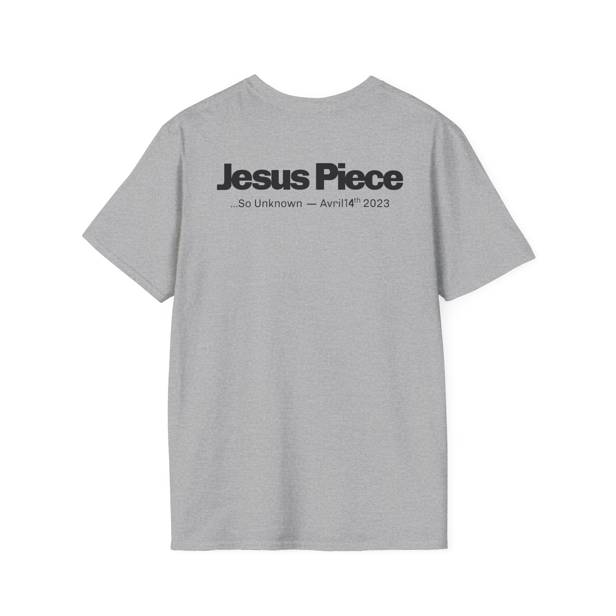Jesus Piece Symbols Unisex Softstyle T-Shirt