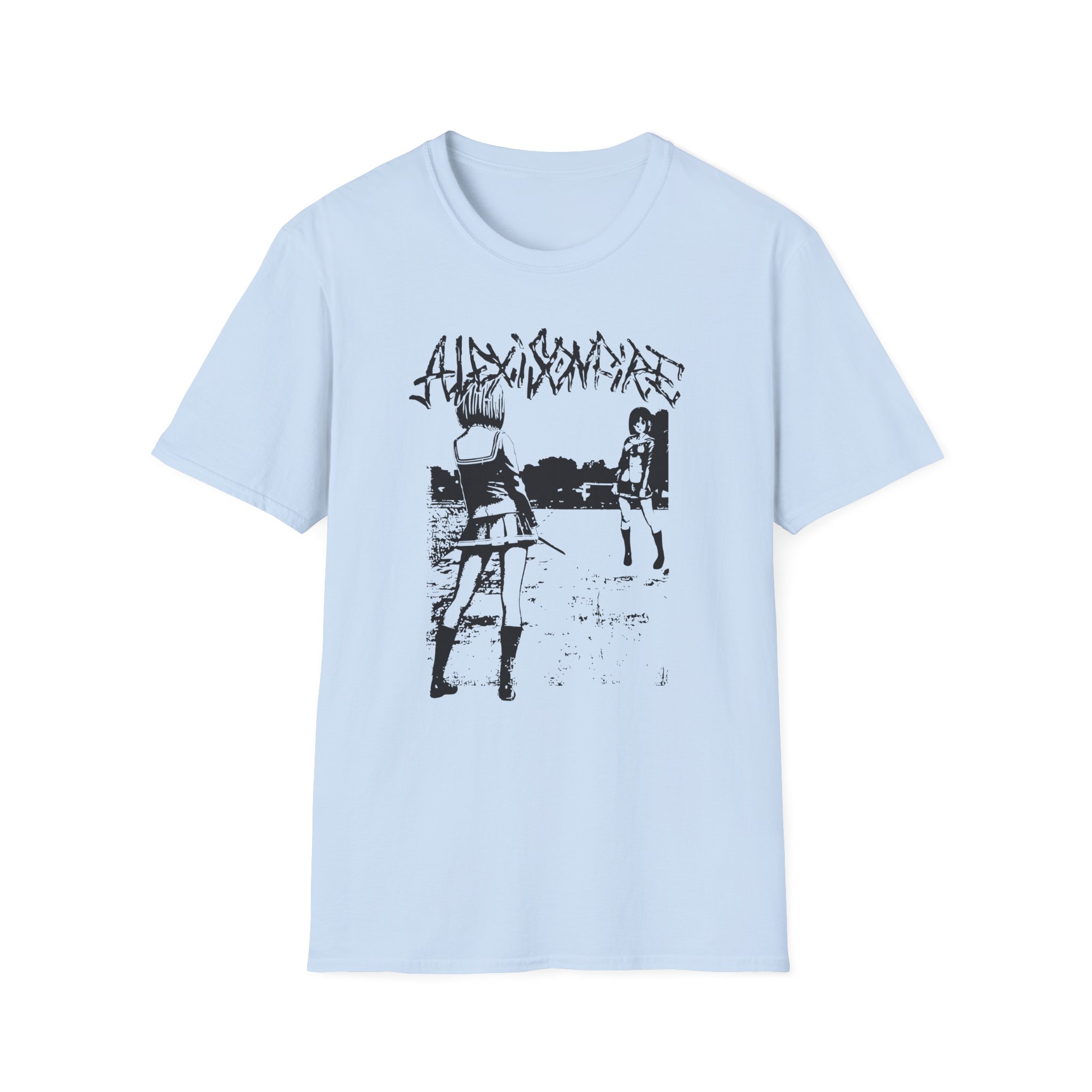 Alexisonfire Anime Knife Fight Unisex Softstyle T-Shirt