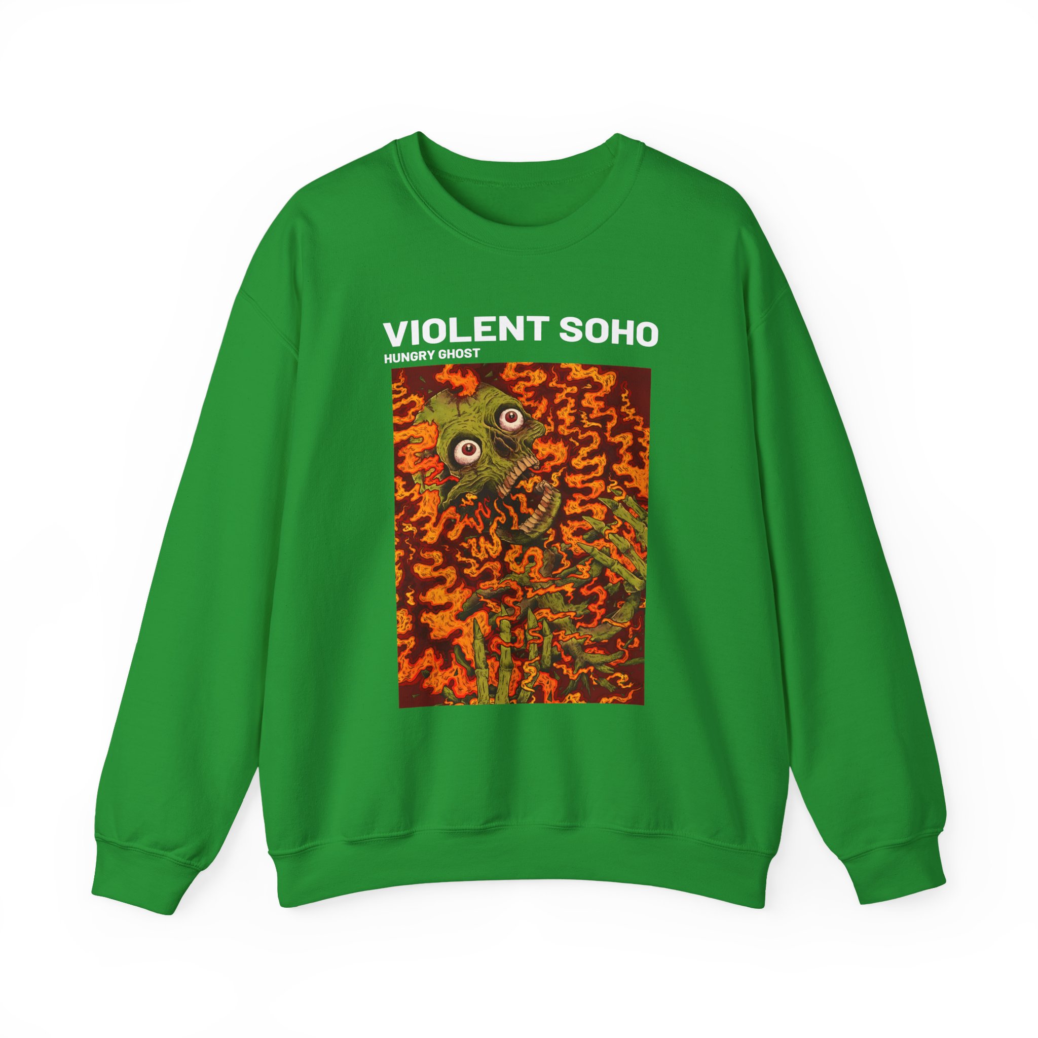 Violent Soho Hungry Ghost Unisex Heavy Blendâ„¢ Crewneck Sweatshirt