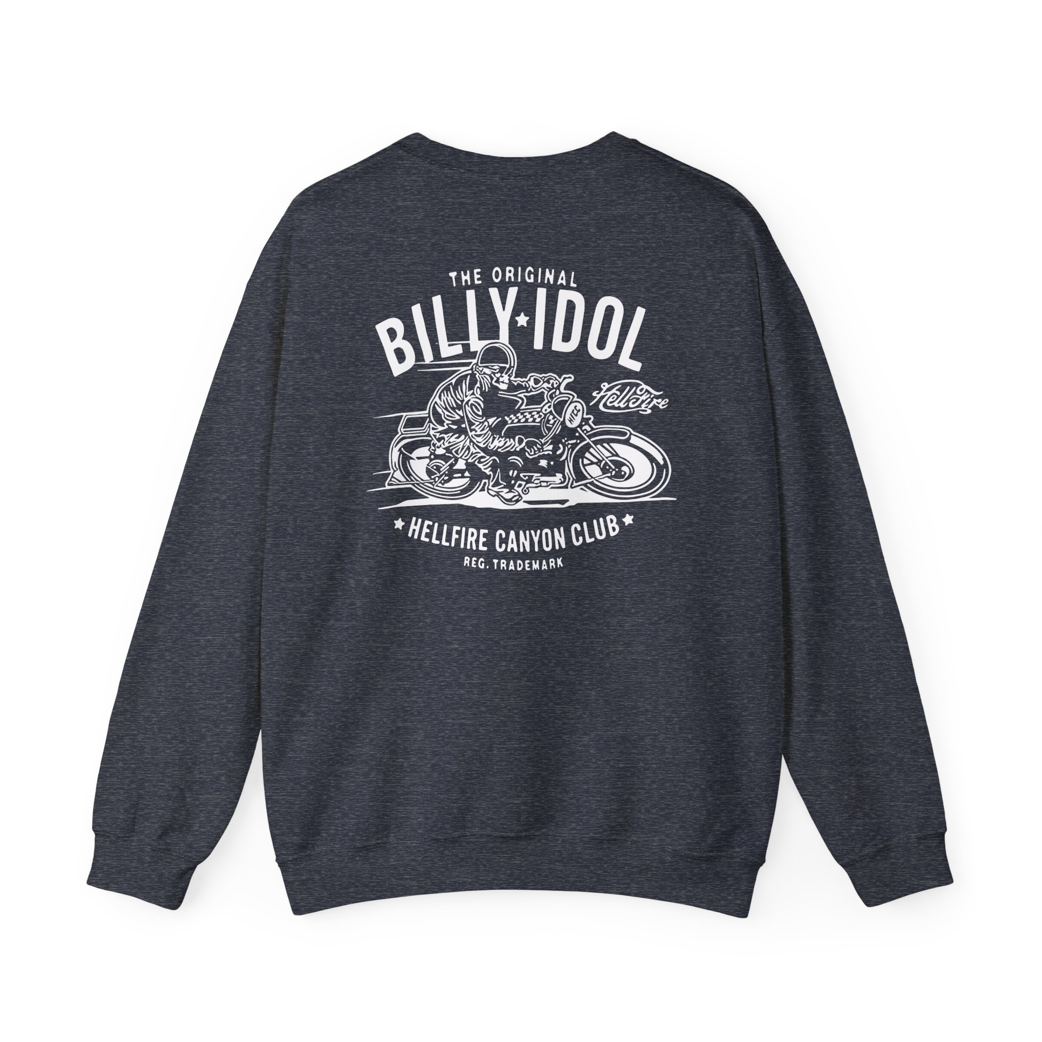 Billy Idol the Original Hellfire Canyon Club Unisex Heavy Blendâ„¢ Crewneck Sweatshirt