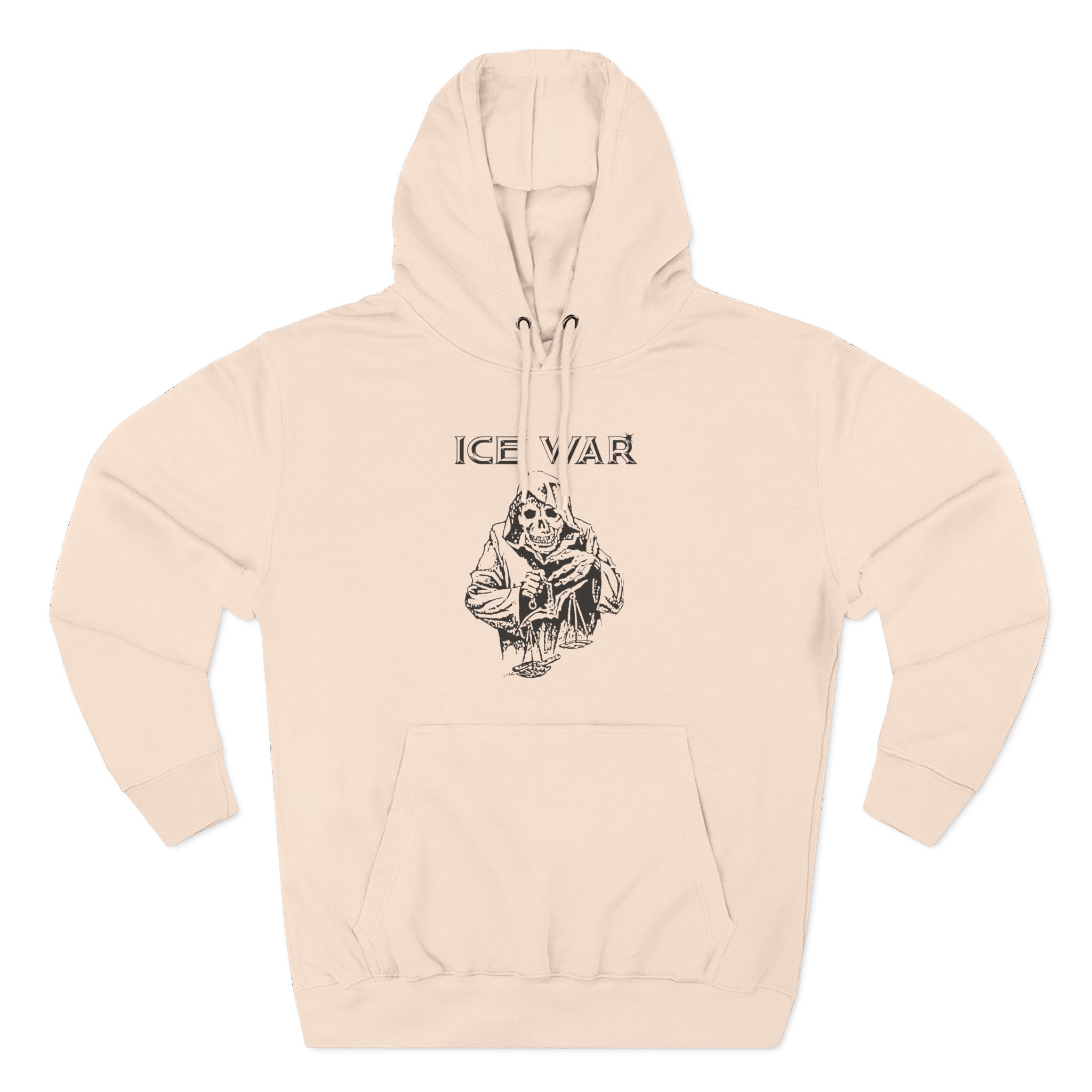 White Reaper ICE WAR Three-Panel Fleece Hoodie