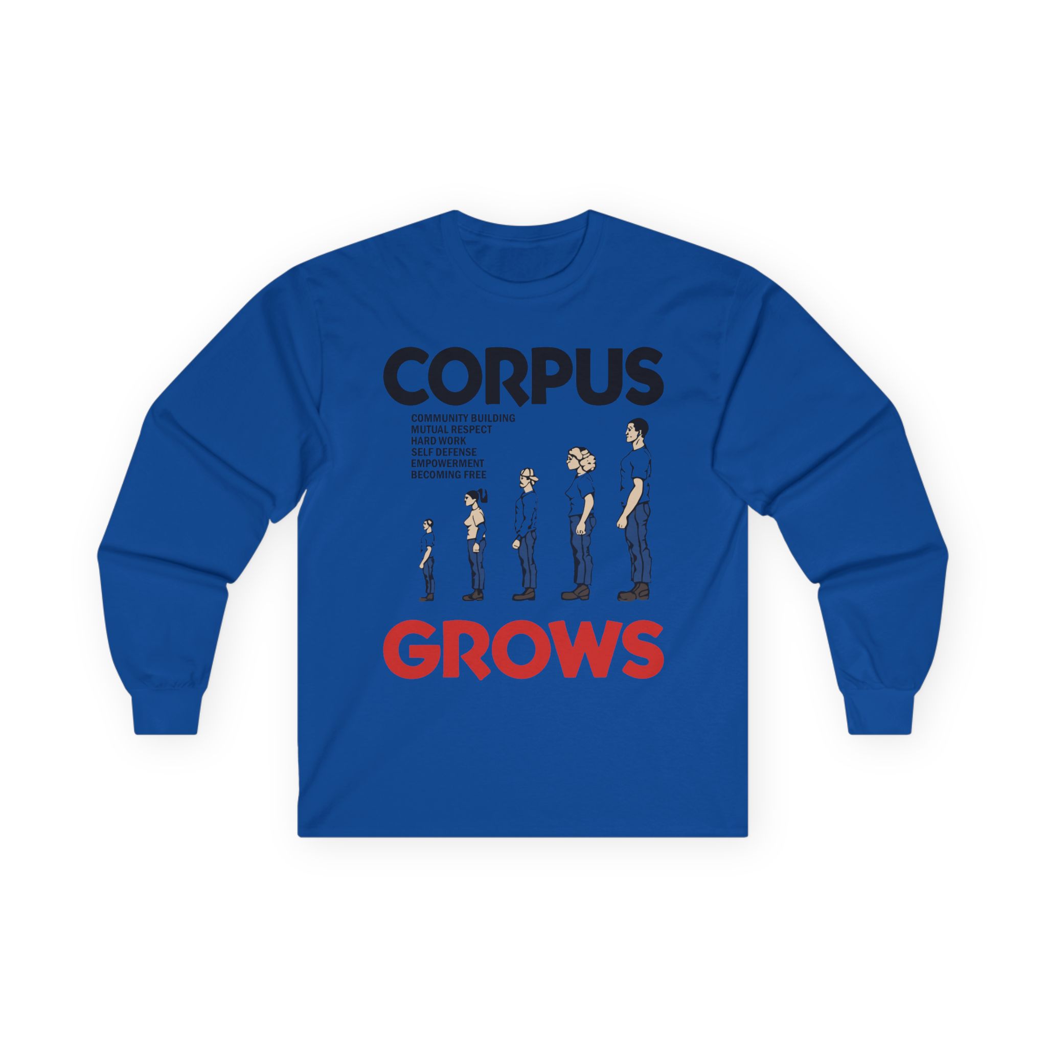Show Me the Body Corpus Grows Unisex Ultra Cotton Long Sleeve Tee