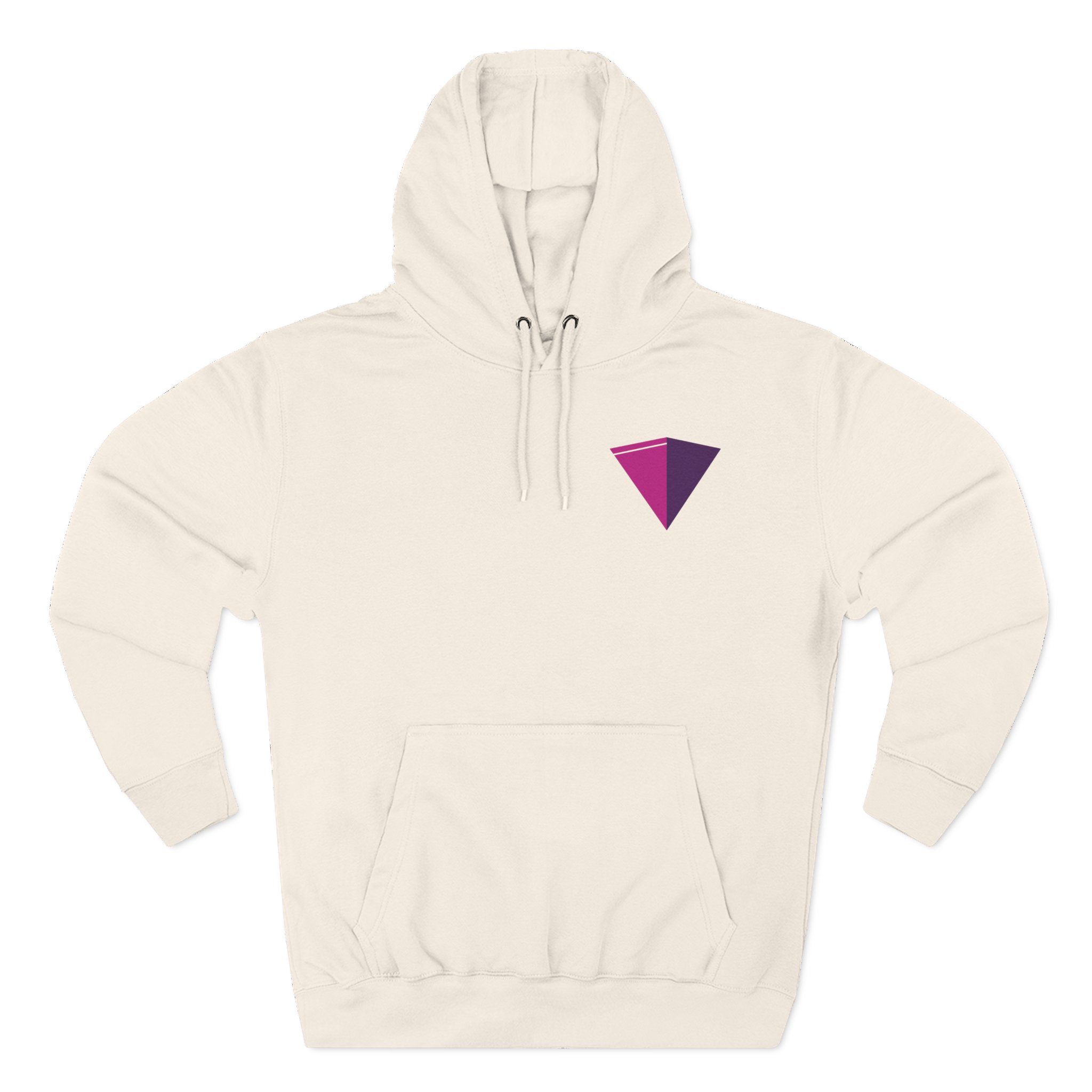 Inzo Three-Panel Fleece Hoodie