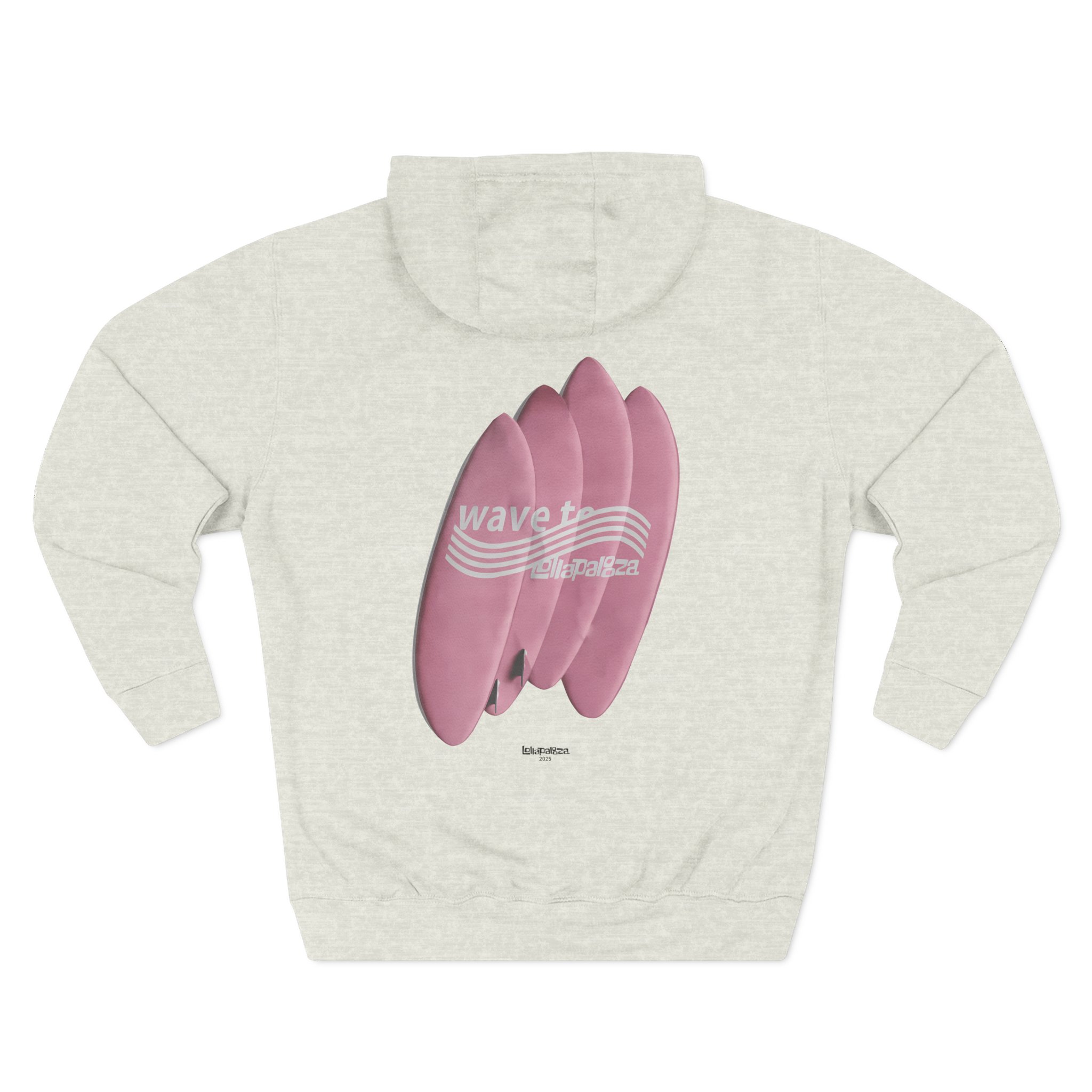 Wave to Earth Lollapolooza Three-Panel Fleece Hoodie