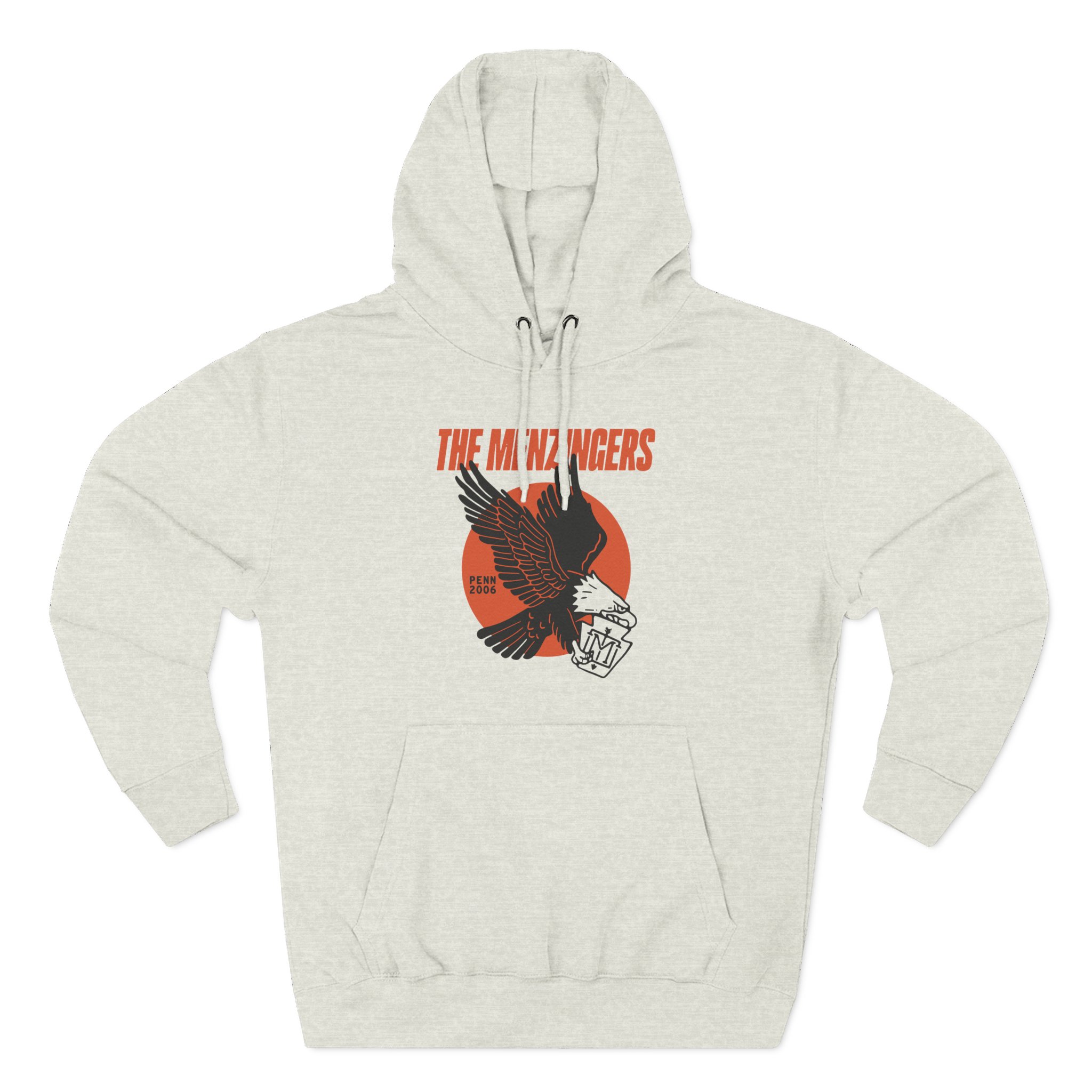 The Menzingers Eagle Three-Panel Fleece Hoodie
