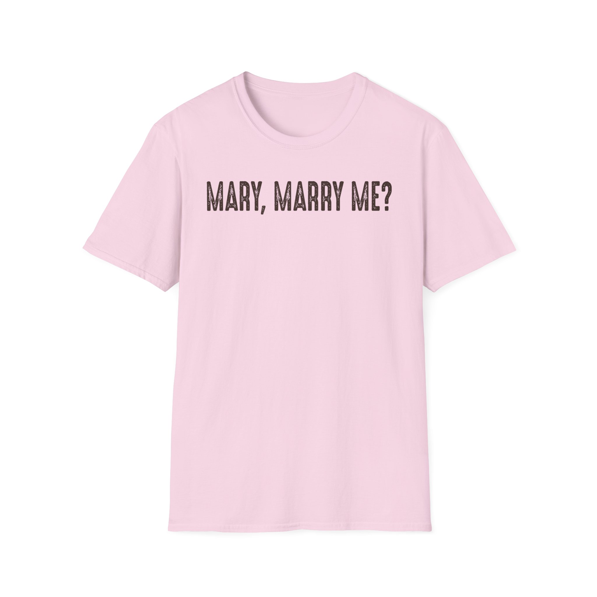 Royel Otis Mary Marry Me Faded Powder Unisex Softstyle T-Shirt