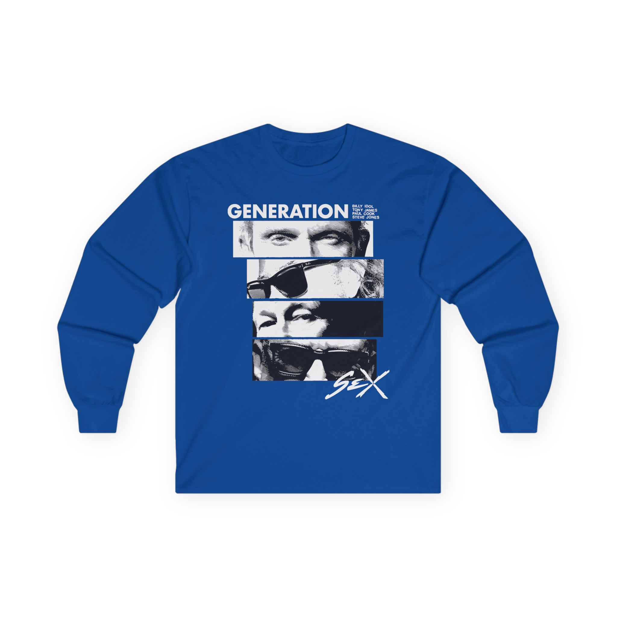 Billy Idol Eye Stack Unisex Ultra Cotton Long Sleeve Tee