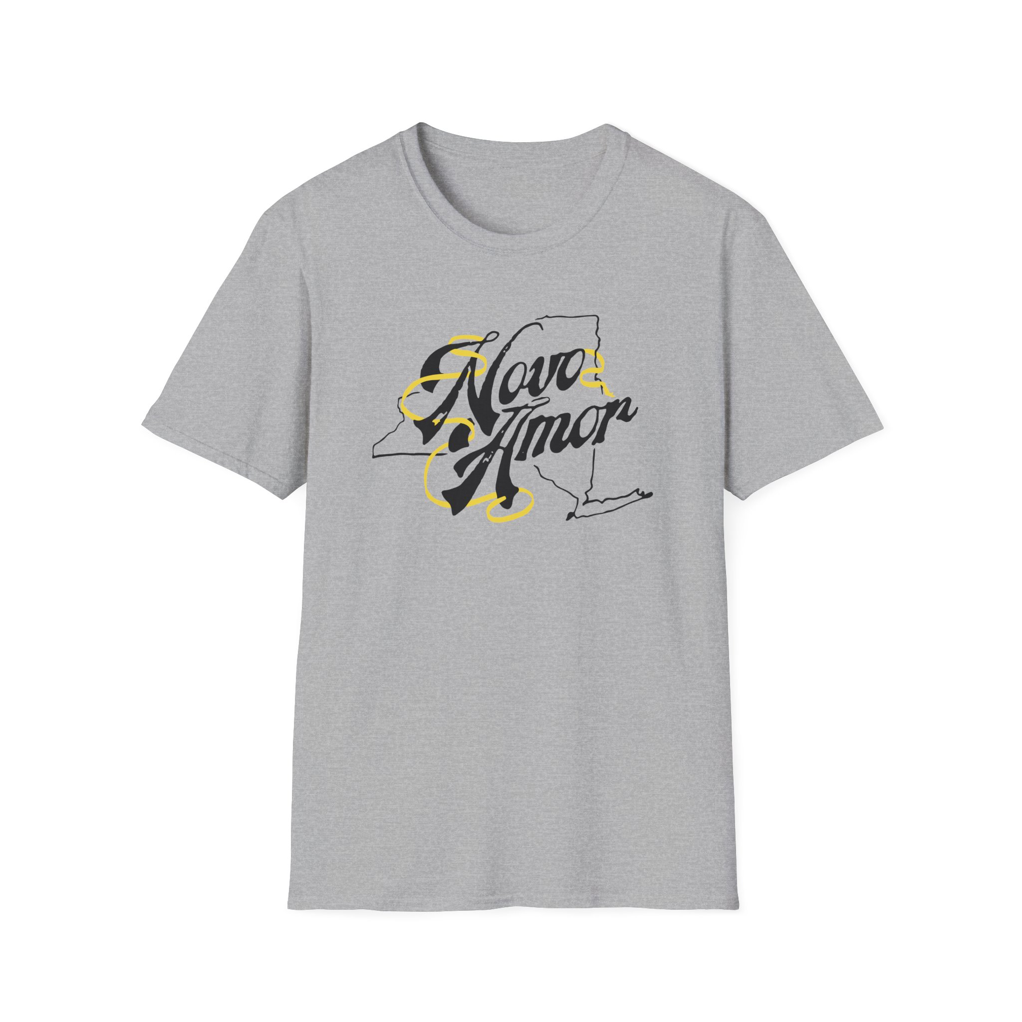 Novo Amor Ny Ribbon Unisex Softstyle T-Shirt