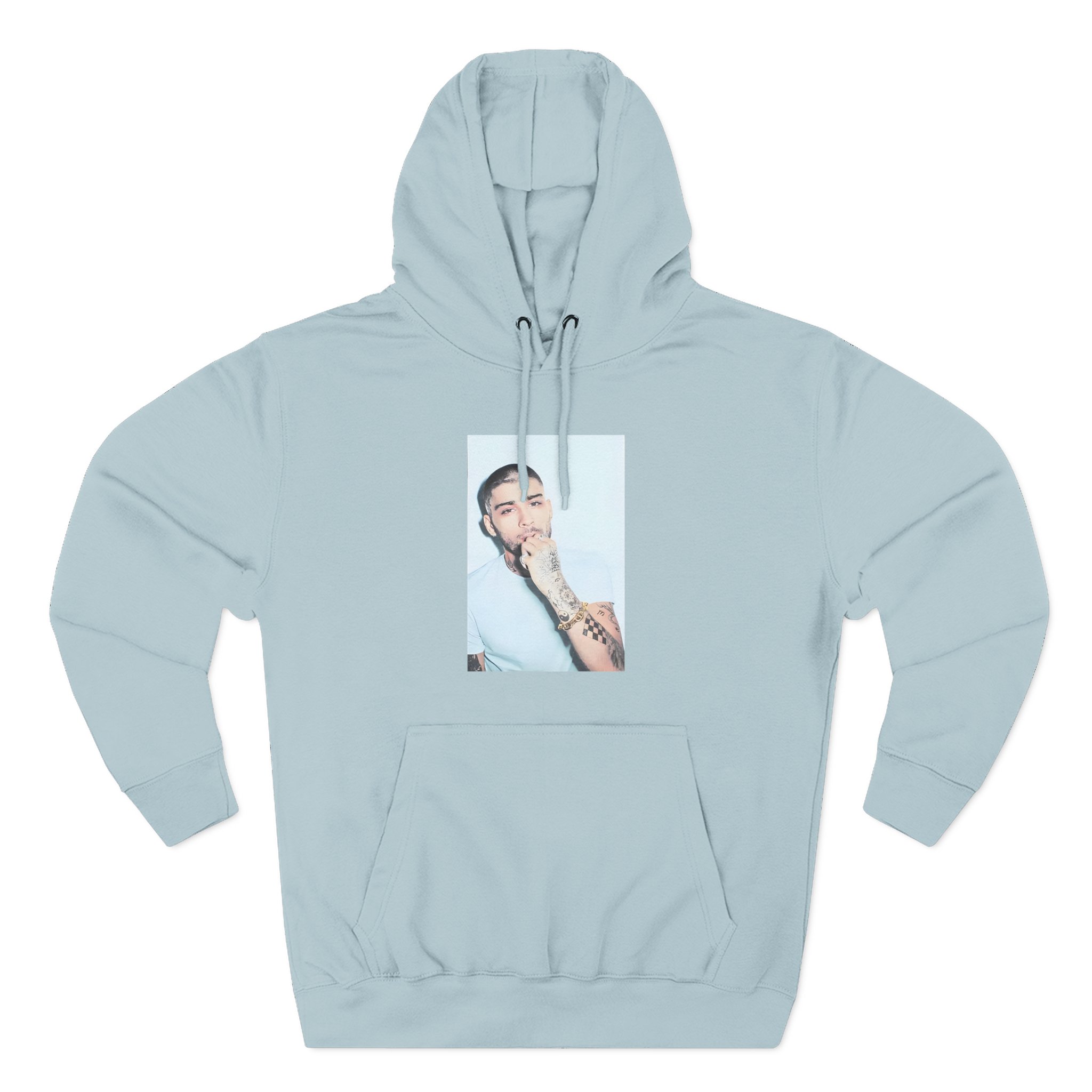 Zayn Malik Photo Three-Panel Fleece Hoodie
