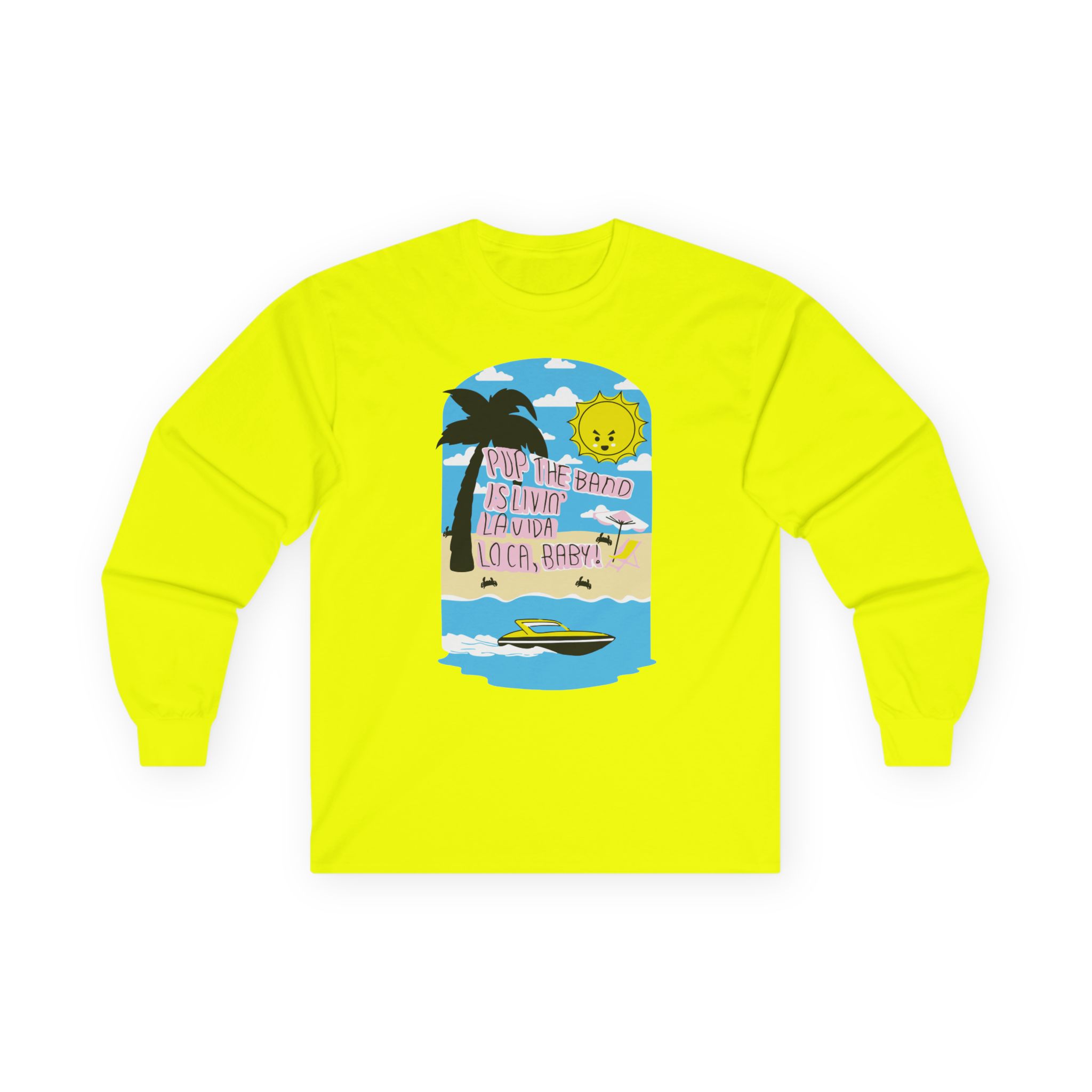 Pup La Vida Loca Unisex Ultra Cotton Long Sleeve Tee