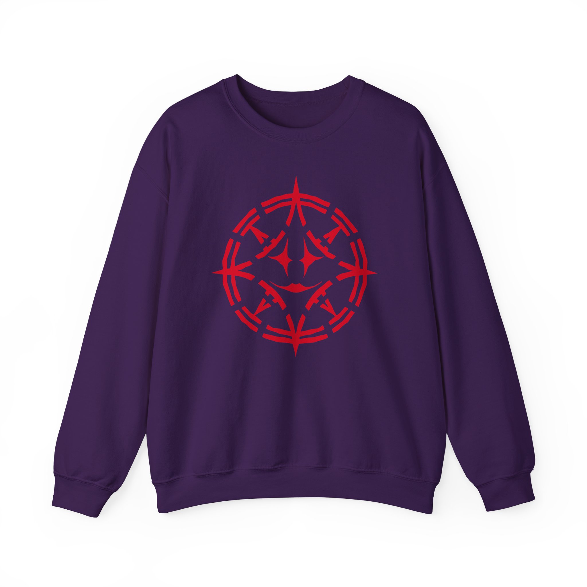 Avatar Band Dance Devil Dance Emblem Baseball Unisex Heavy Blendâ„¢ Crewneck Sweatshirt