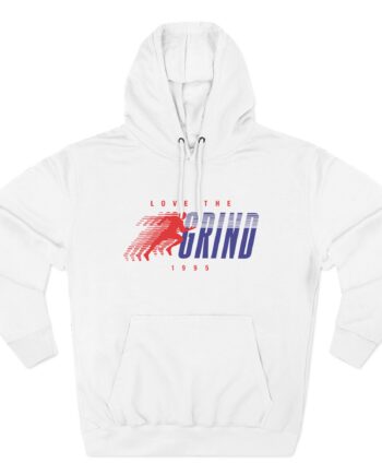 Phily Bowden Love the Grind 1995 Three-panel Fleece Hoodie