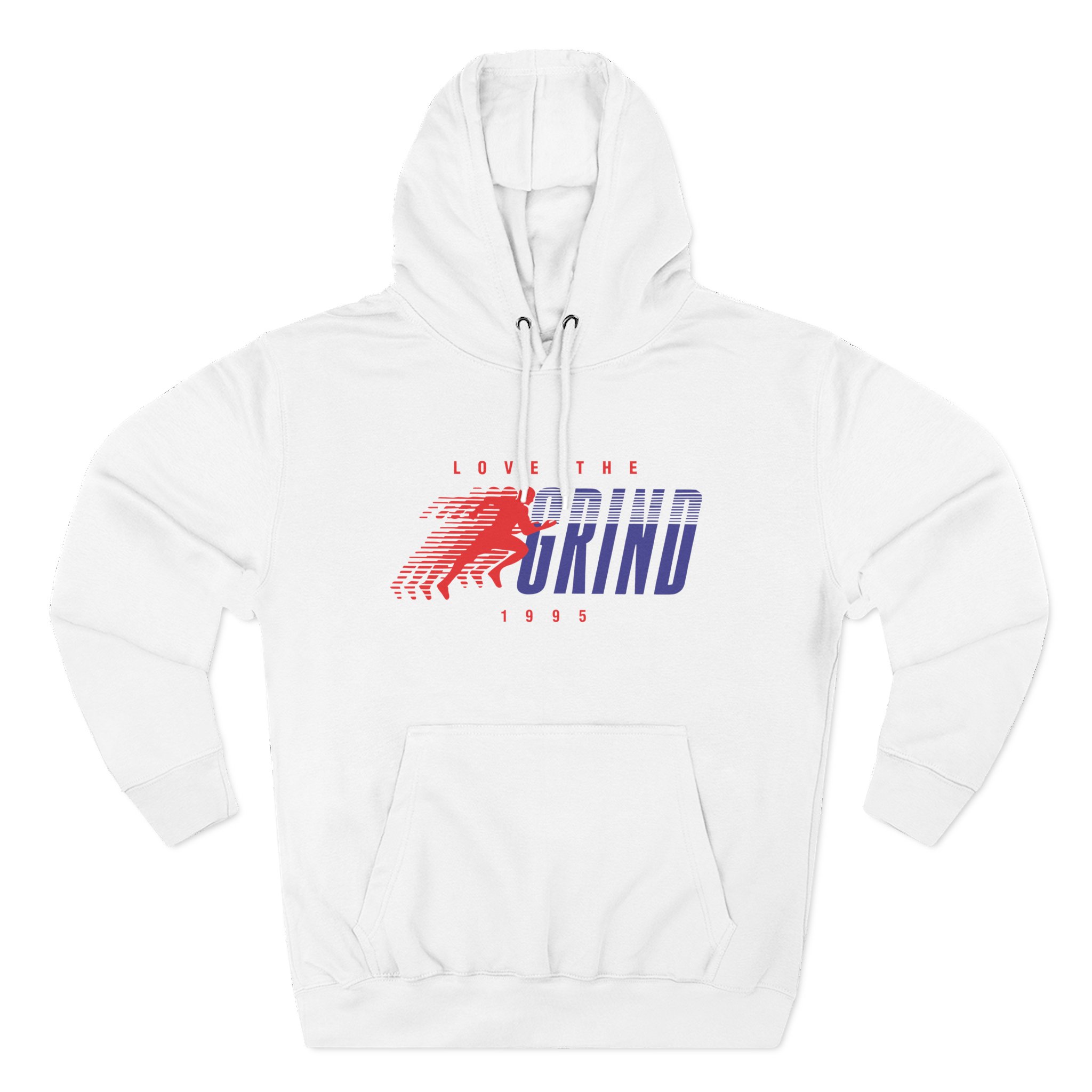 Phily Bowden Love the Grind 1995 Three-panel Fleece Hoodie