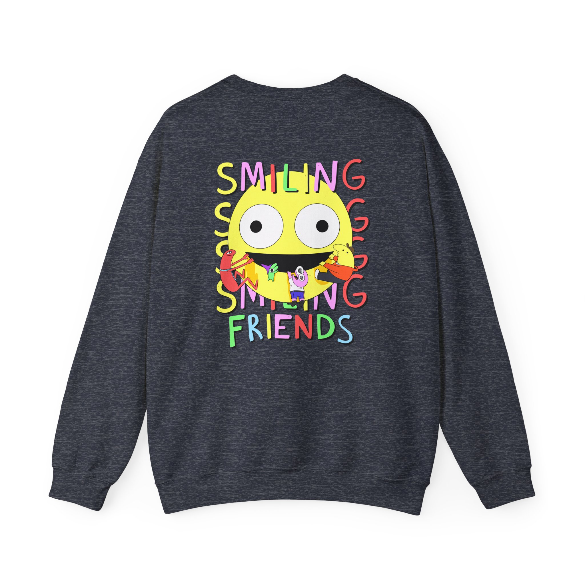 Smiling Friends Unisex Heavy Blend Crewneck Sweatshirt