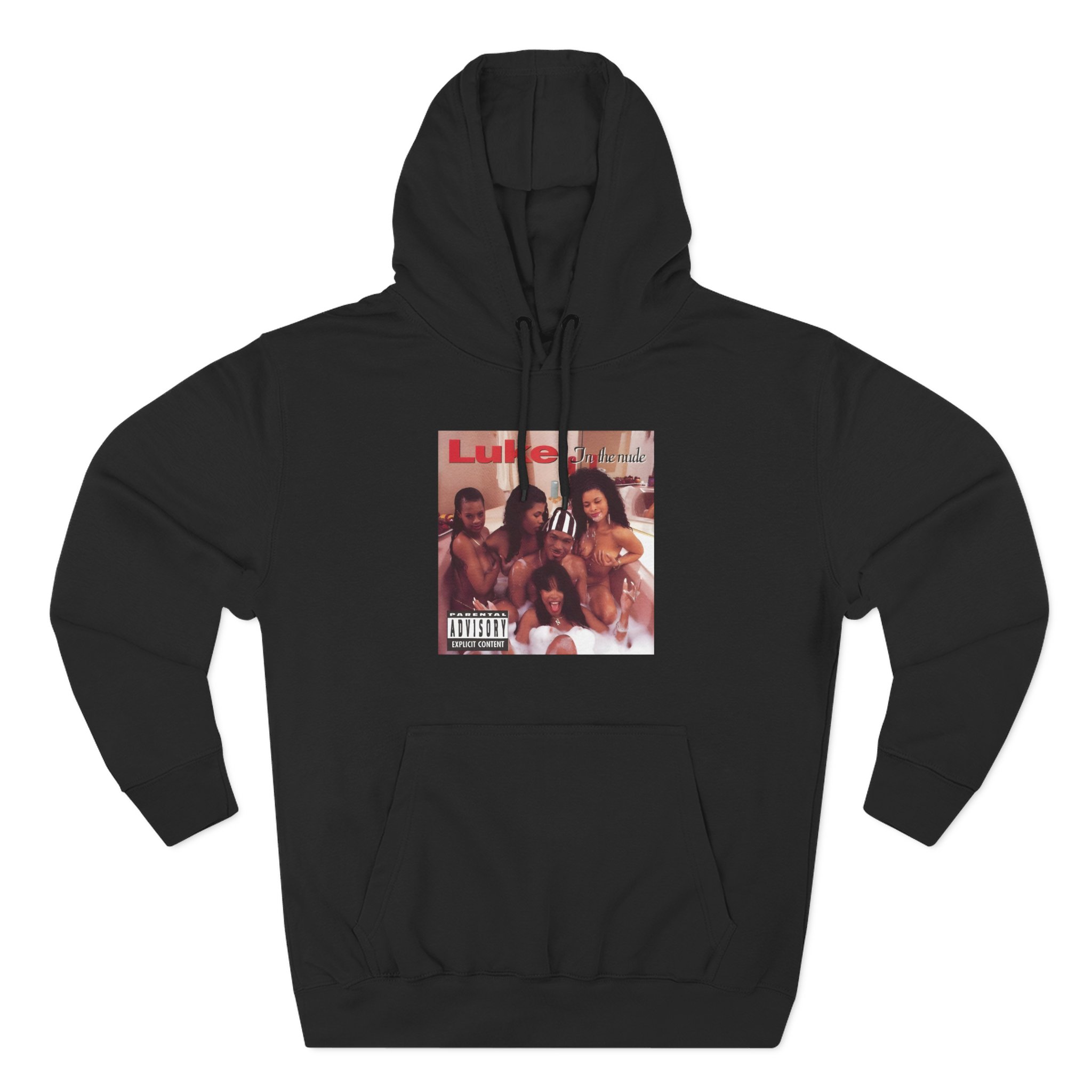 2 Live Crew Uncle Luke Three-Panel Fleece Hoodie