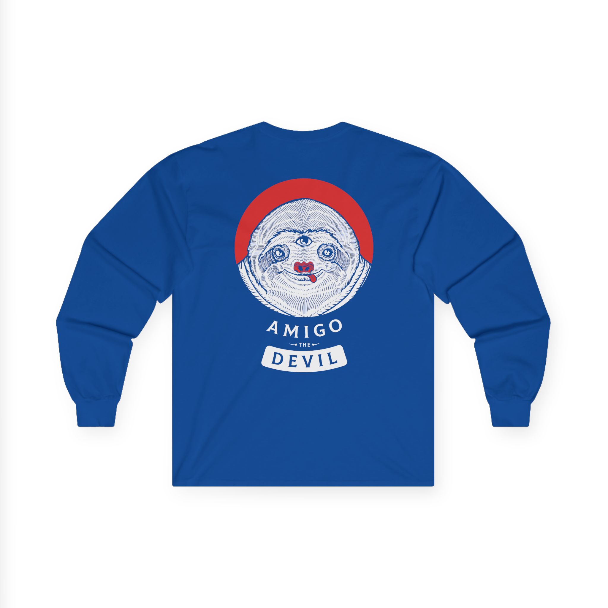 Amigo the Devil Hanging Around Unisex Ultra Cotton Long Sleeve Tee