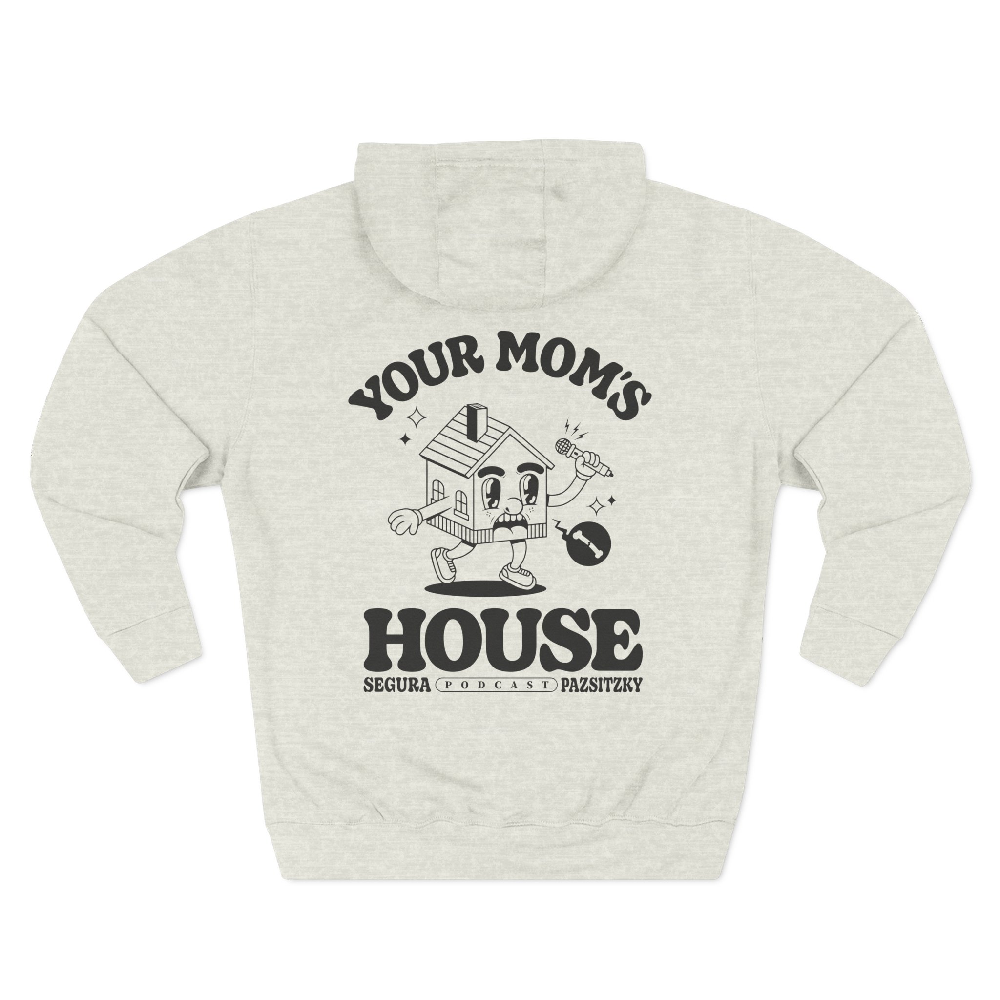 Ymh S/P 2-Sided Three-Panel Fleece Hoodie