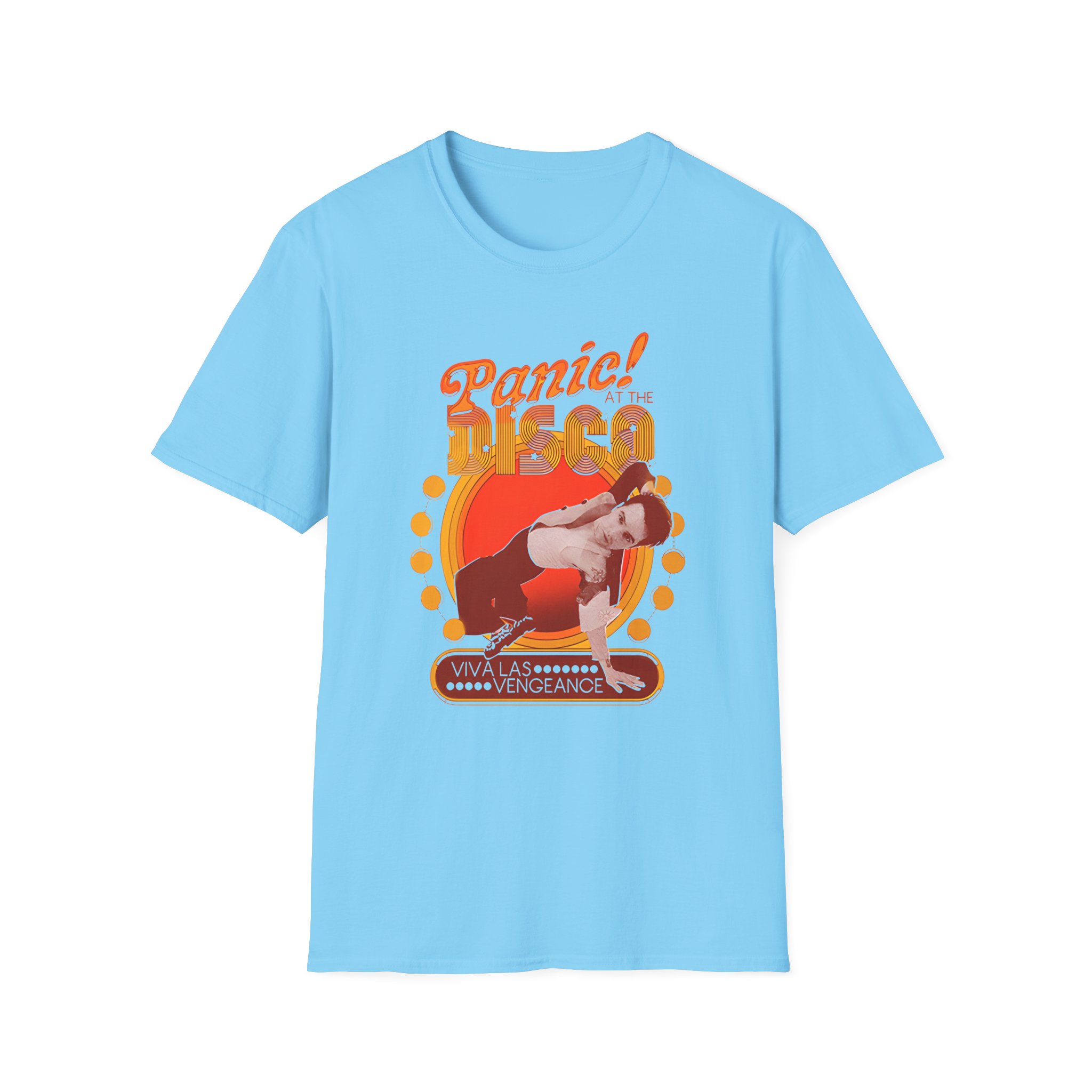 Panic at the Disco Vlv Ringer Unisex Softstyle T-Shirt