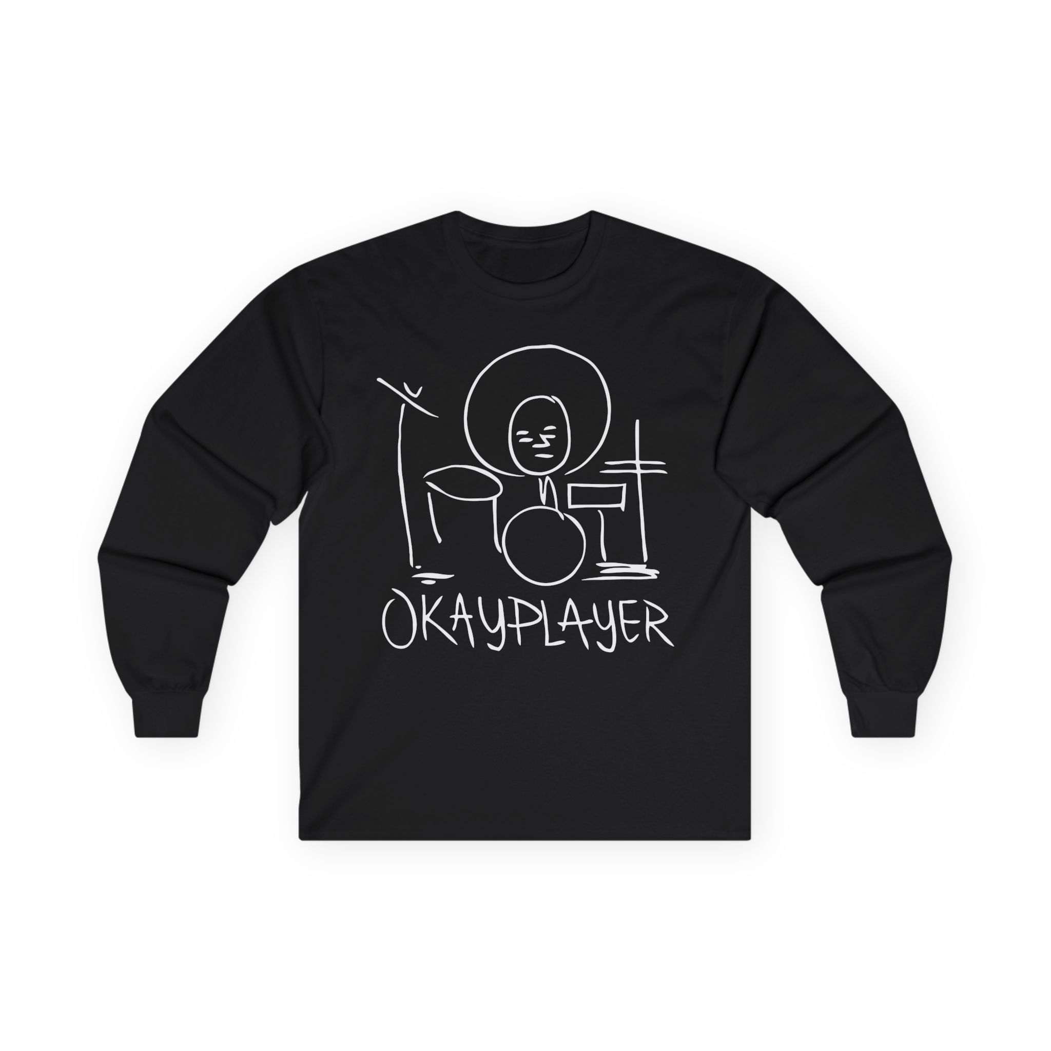 The Roots Questlove Fancy Signature Unisex Ultra Cotton Long Sleeve Tee