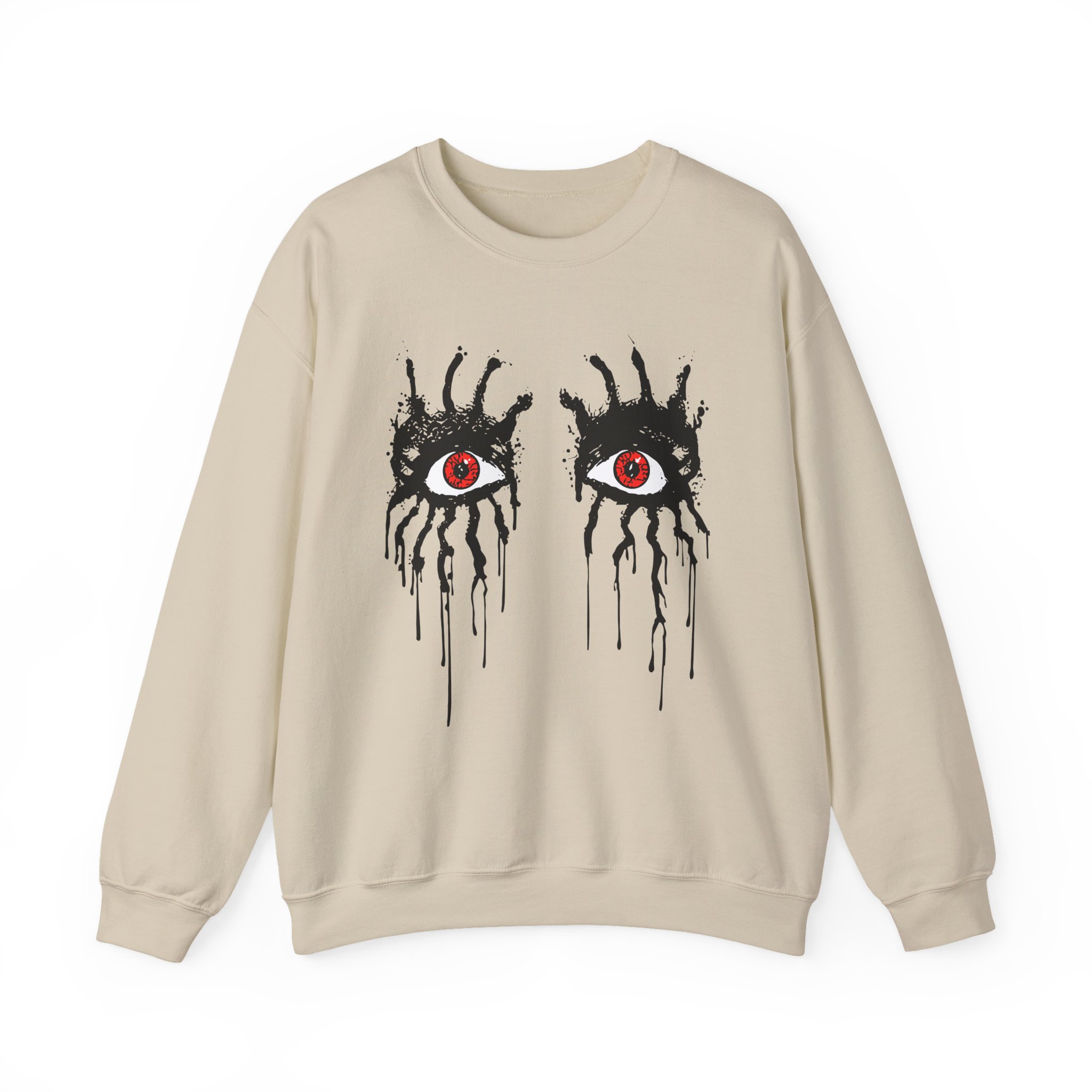 Alice Cooper Dripping Eyes Unisex Heavy Blendâ„¢ Crewneck Sweatshirt