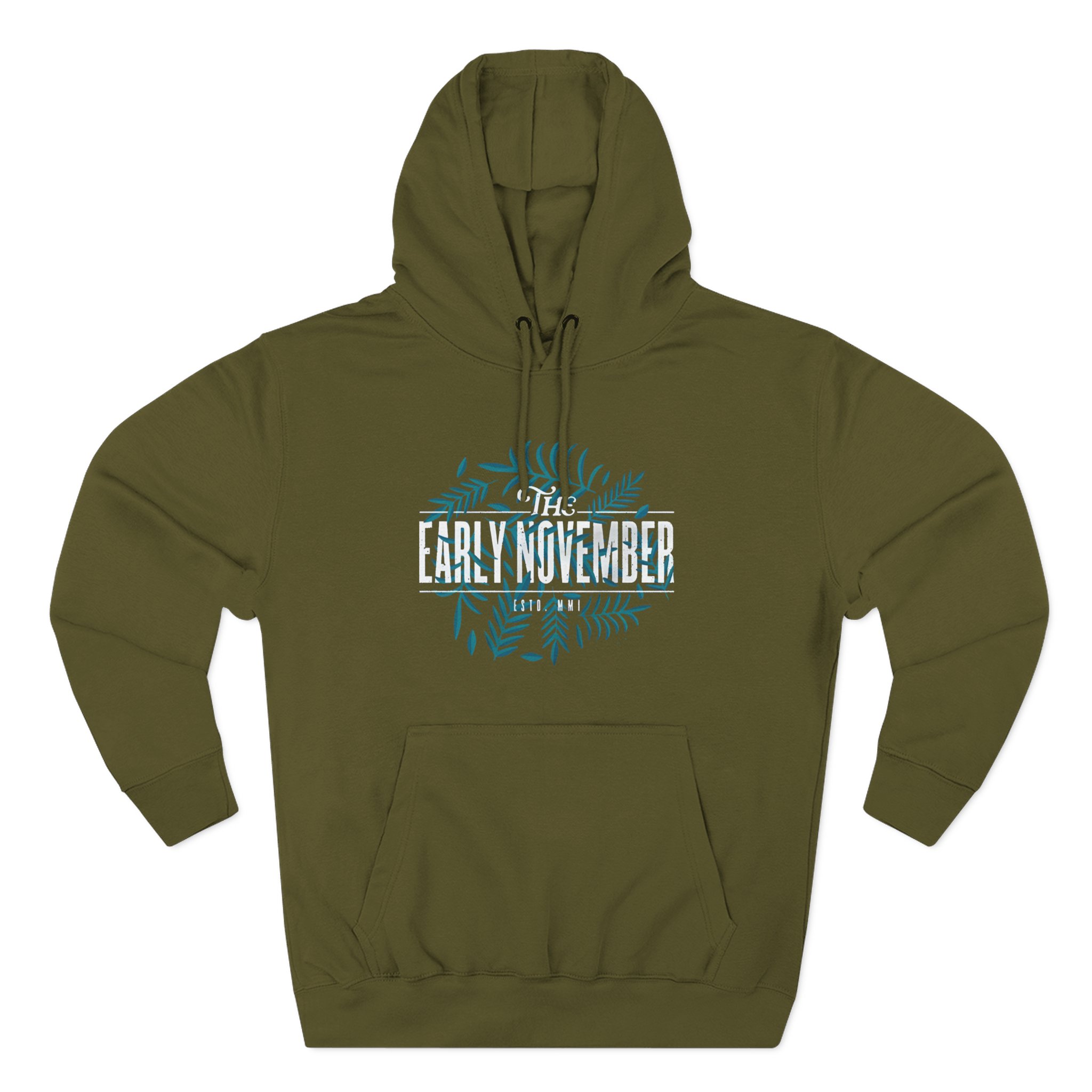 The Early November Leaves Three-Panel Fleece Hoodie