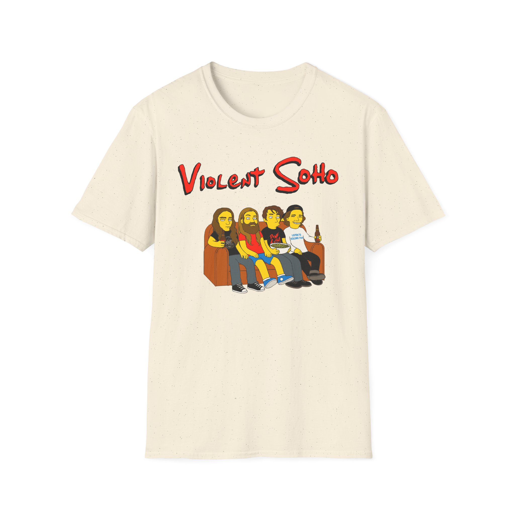 Violent Soho Springfield 4122 Unisex Softstyle T-Shirt