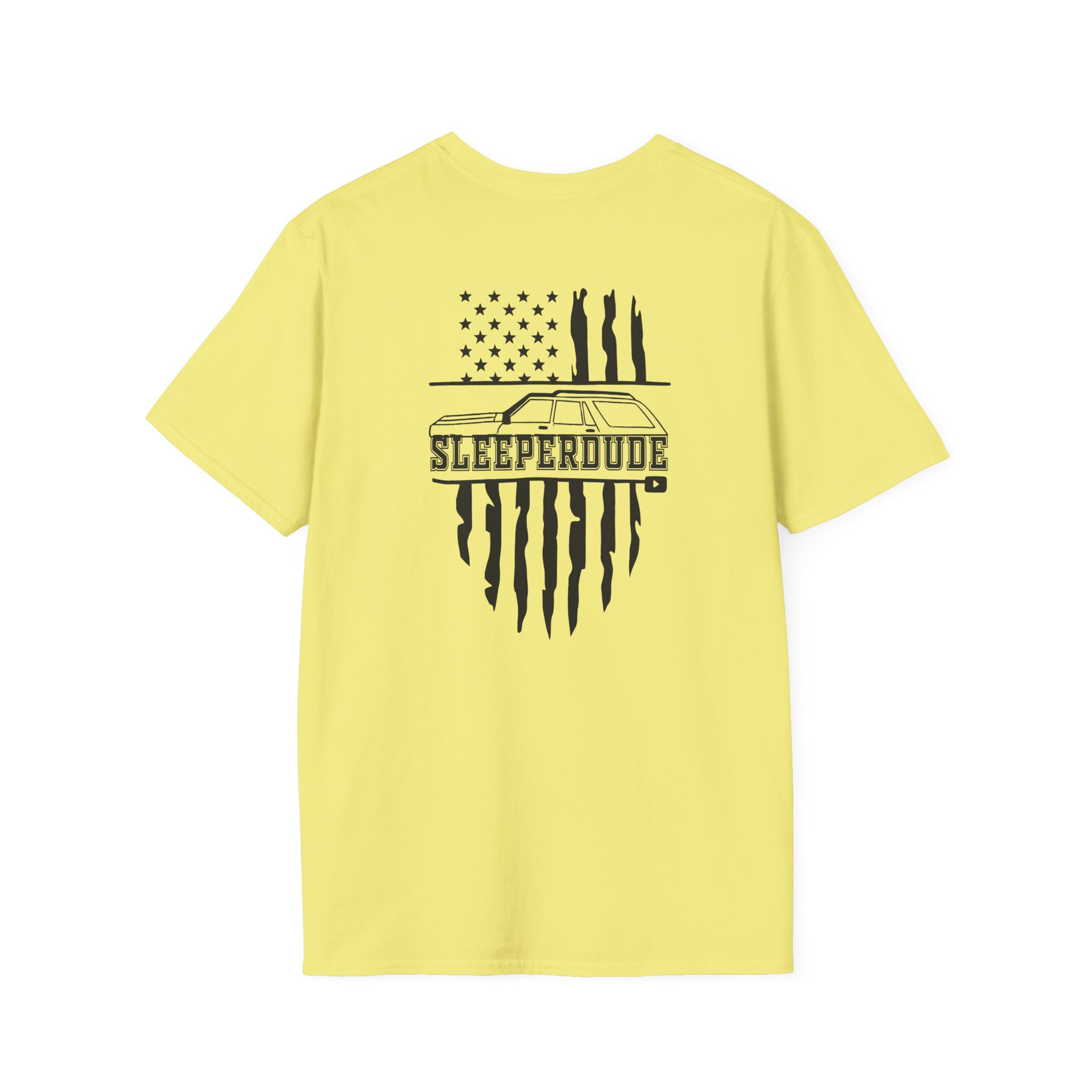 Sleeperdude Military Wagon Unisex Softstyle T-Shirt