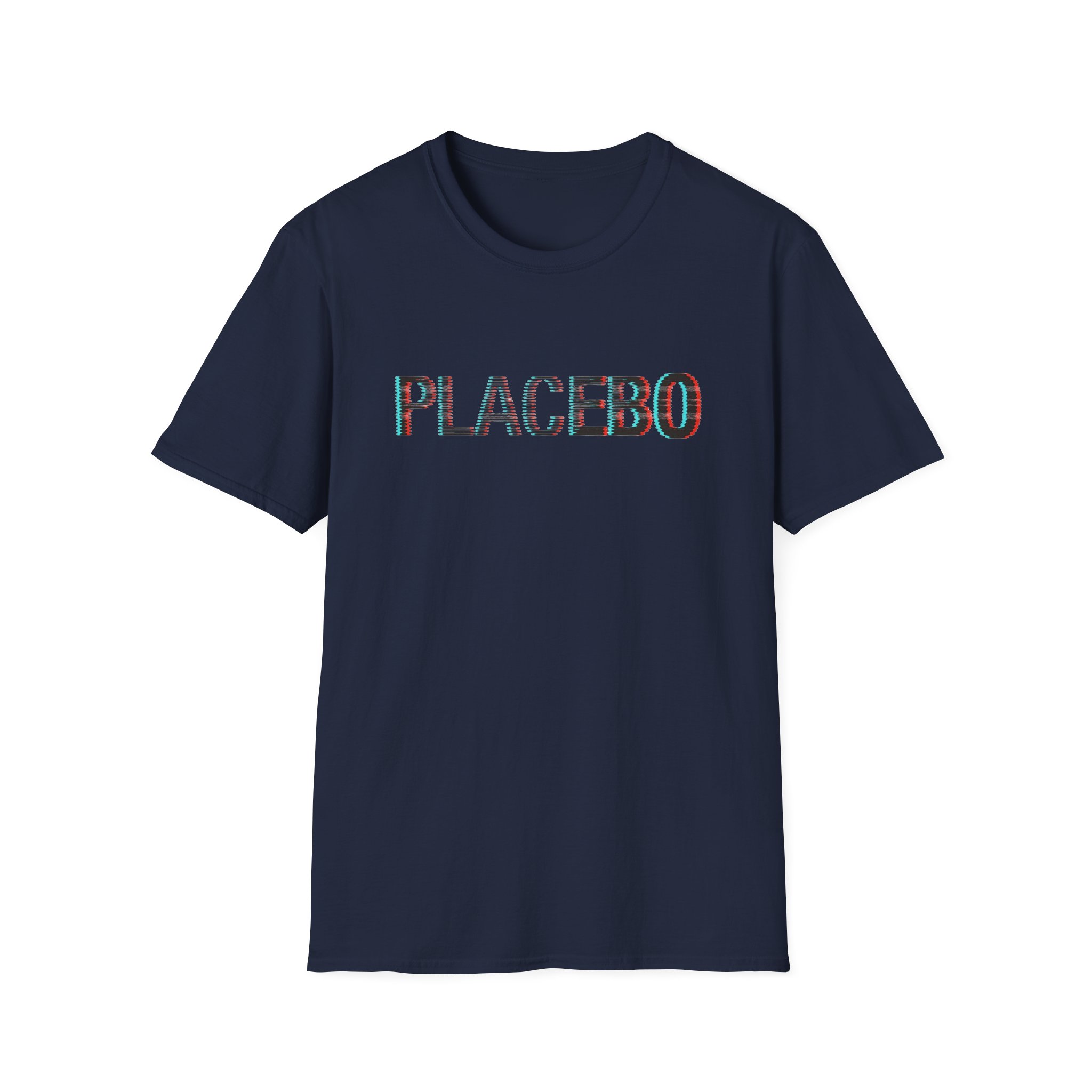 Placebo Glitch Logo Unisex Softstyle T-Shirt